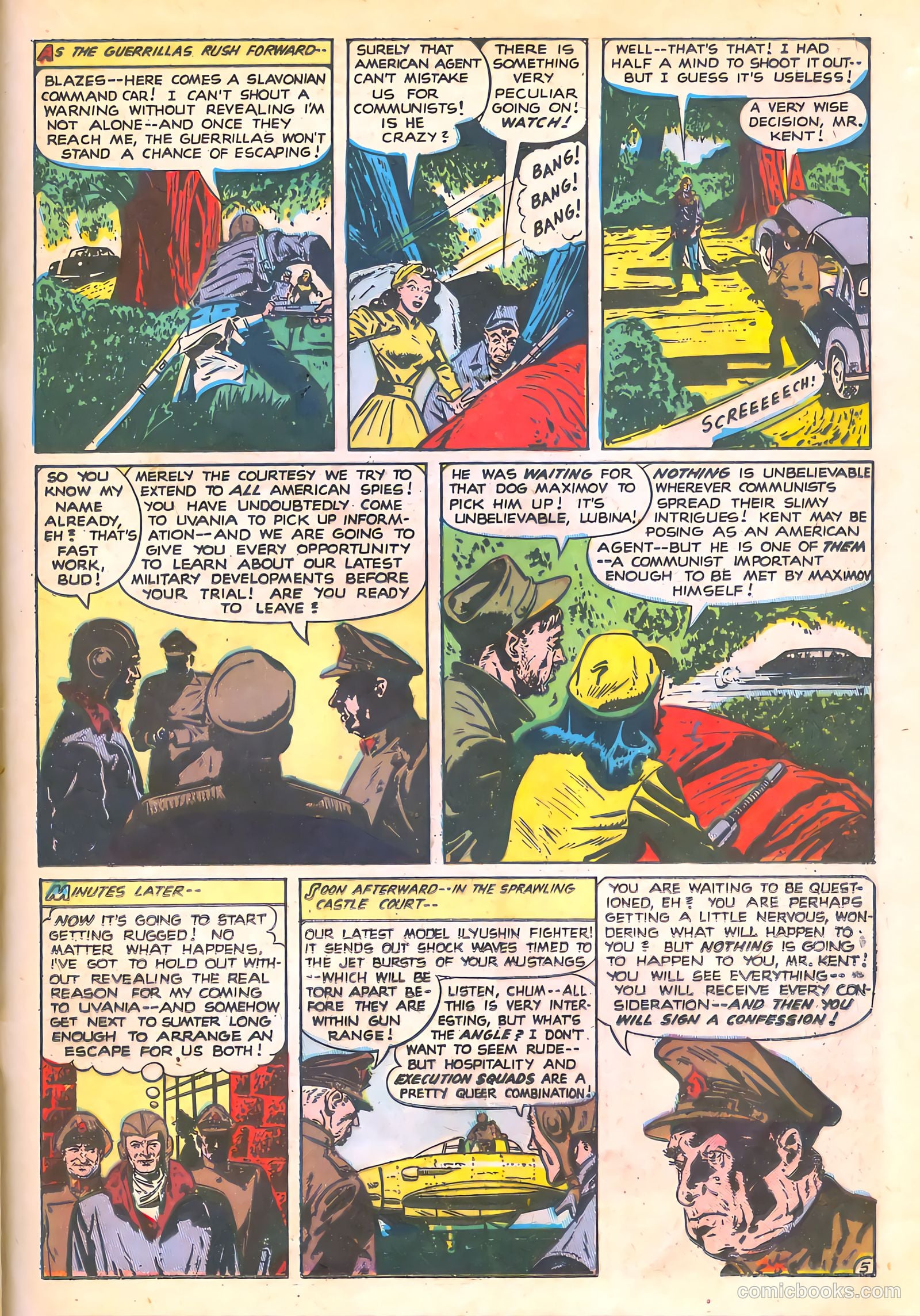 Spy-Hunters #11 (1951) — page 31 of 52