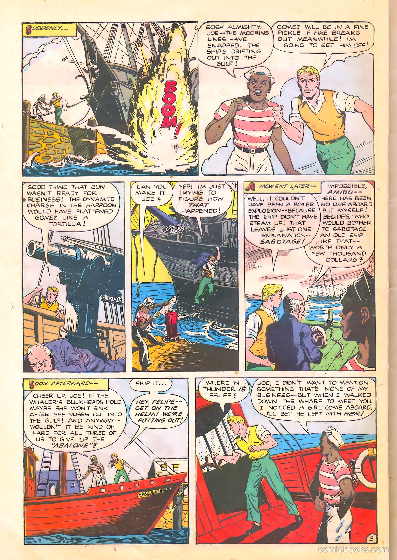 Spy-Hunters #11 (1951) — page 40 of 52