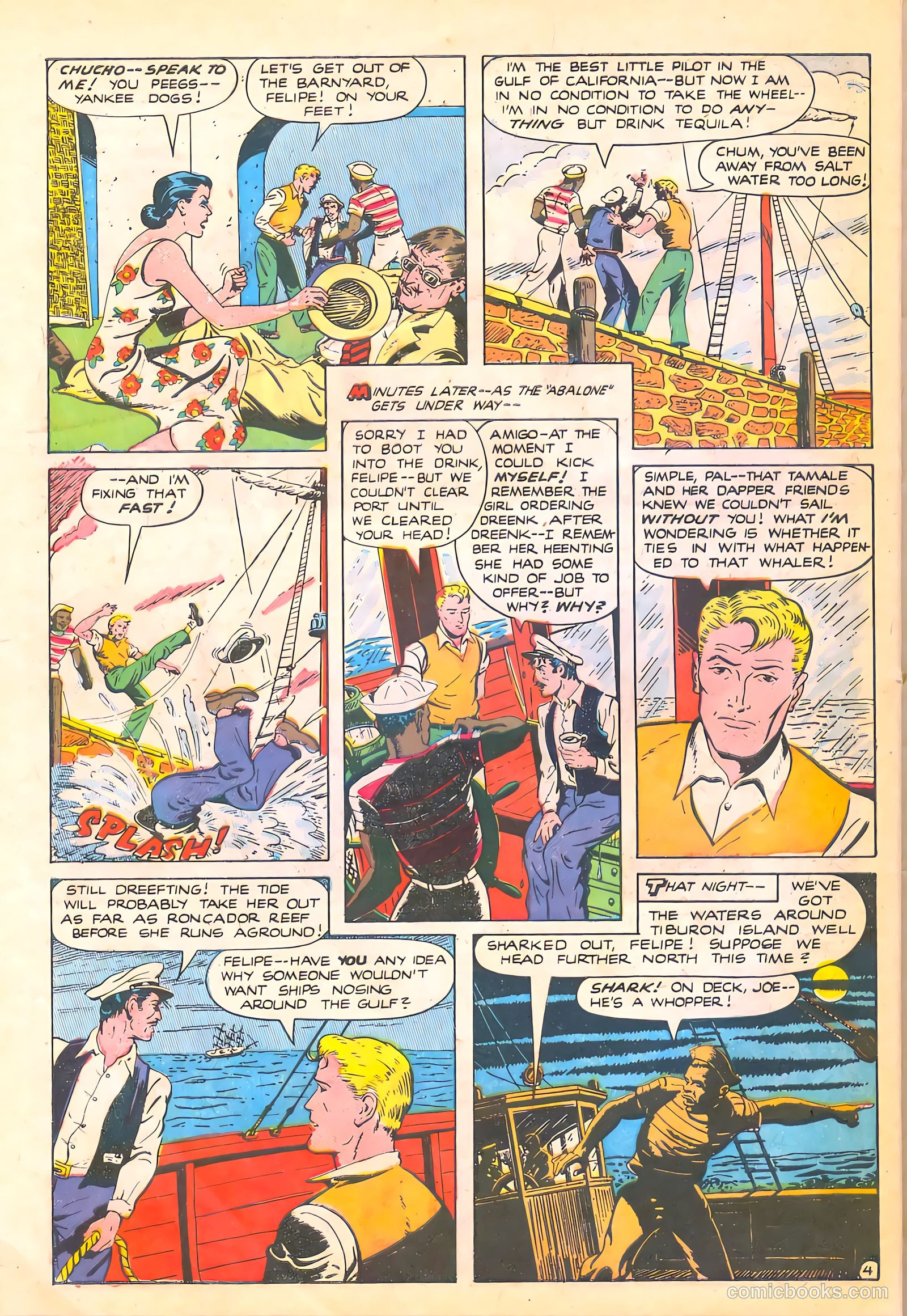 Spy-Hunters #11 (1951) — page 42 of 52