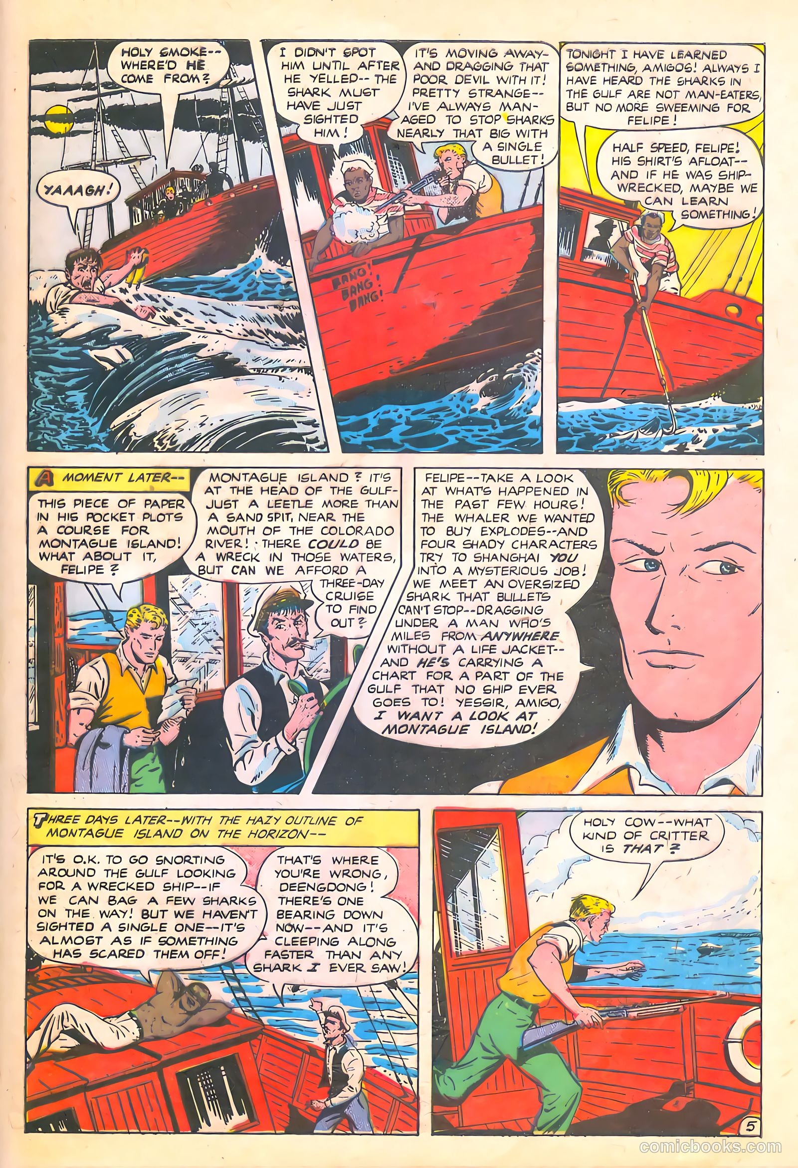 Spy-Hunters #11 (1951) — page 43 of 52