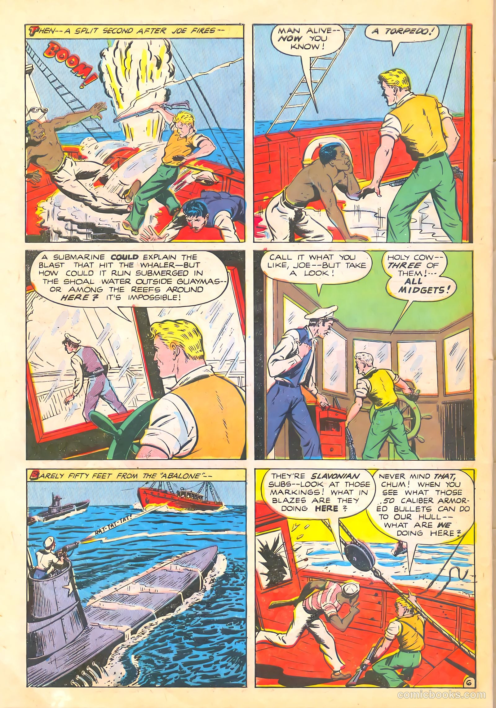 Spy-Hunters #11 (1951) — page 44 of 52