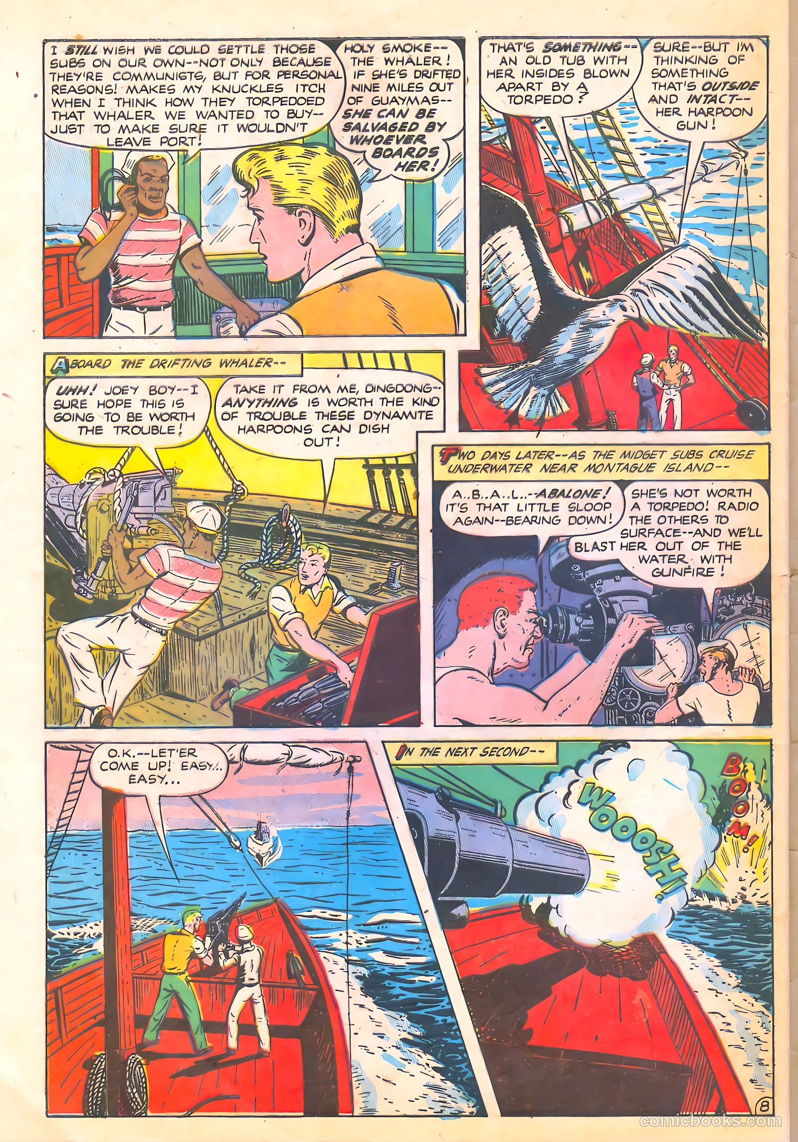 Spy-Hunters #11 (1951) — page 46 of 52