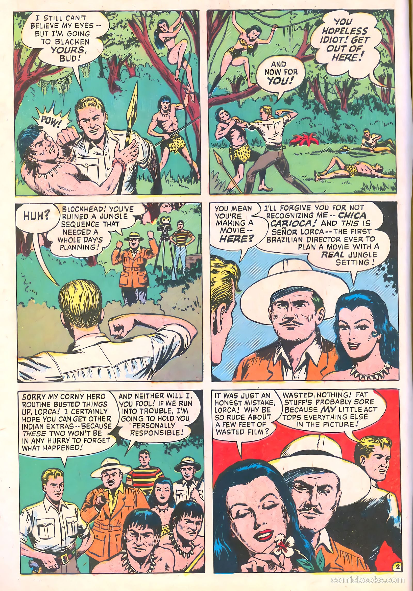 Spy-Hunters #12 (1951) — page 4 of 52