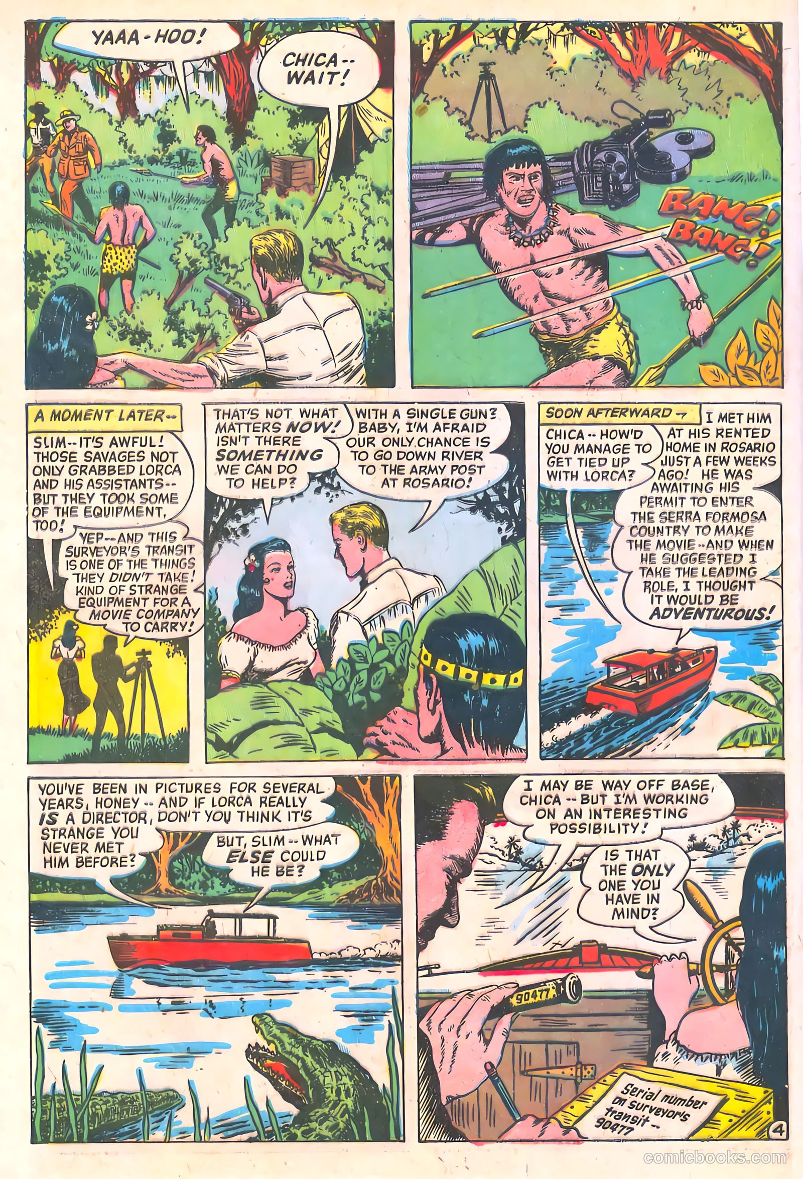 Spy-Hunters #12 (1951) — page 6 of 52