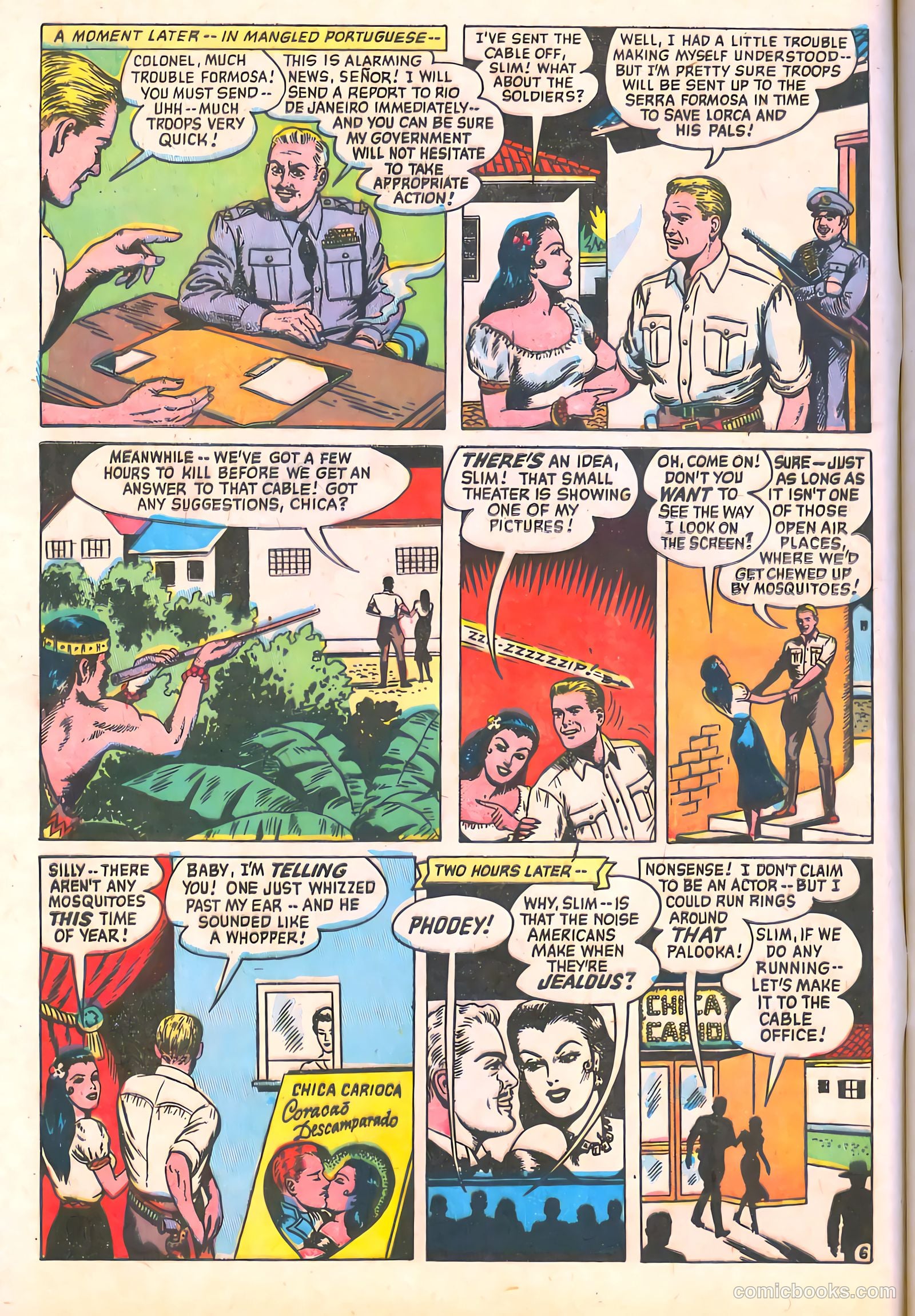 Spy-Hunters #12 (1951) — page 8 of 52