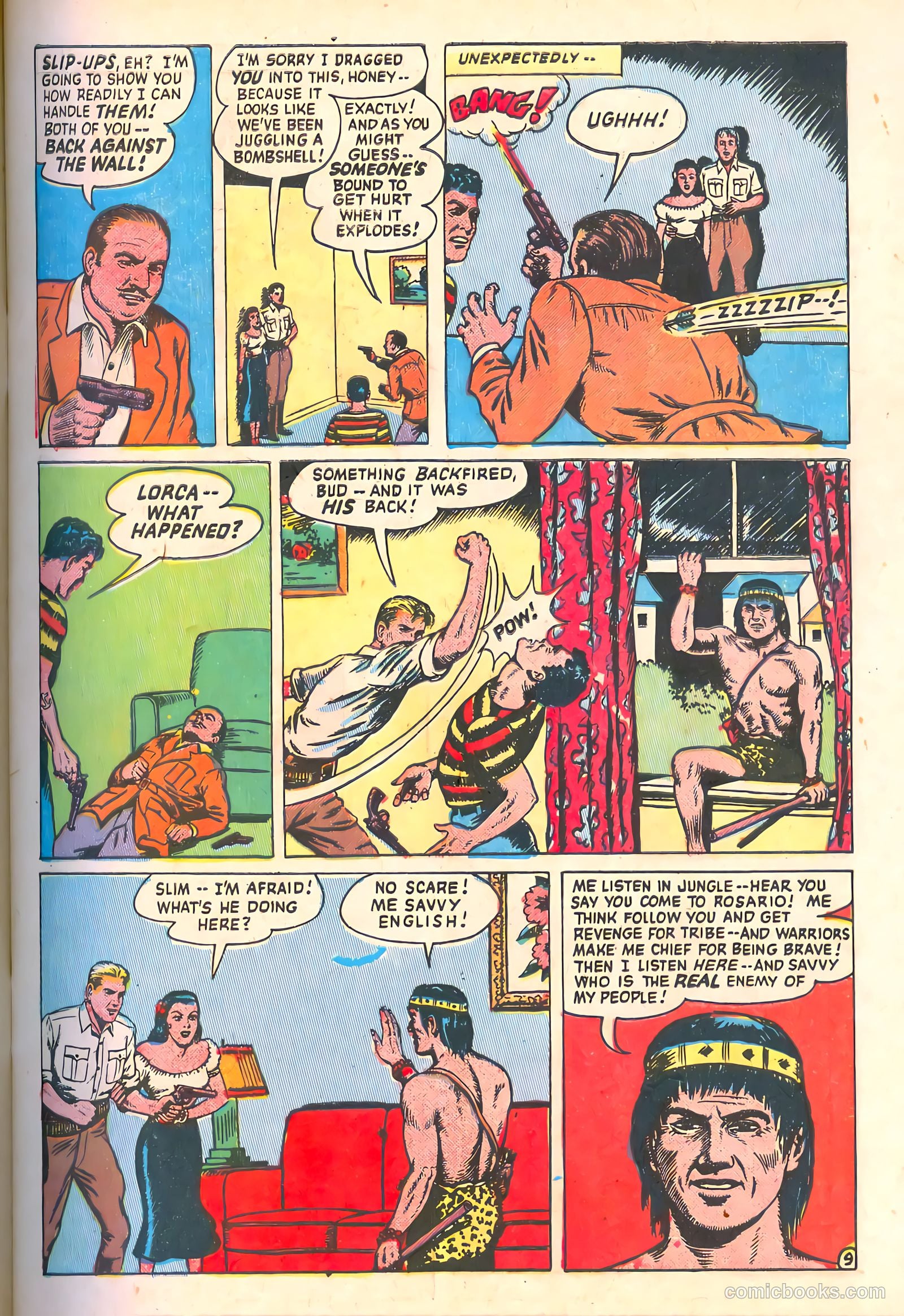 Spy-Hunters #12 (1951) — page 11 of 52