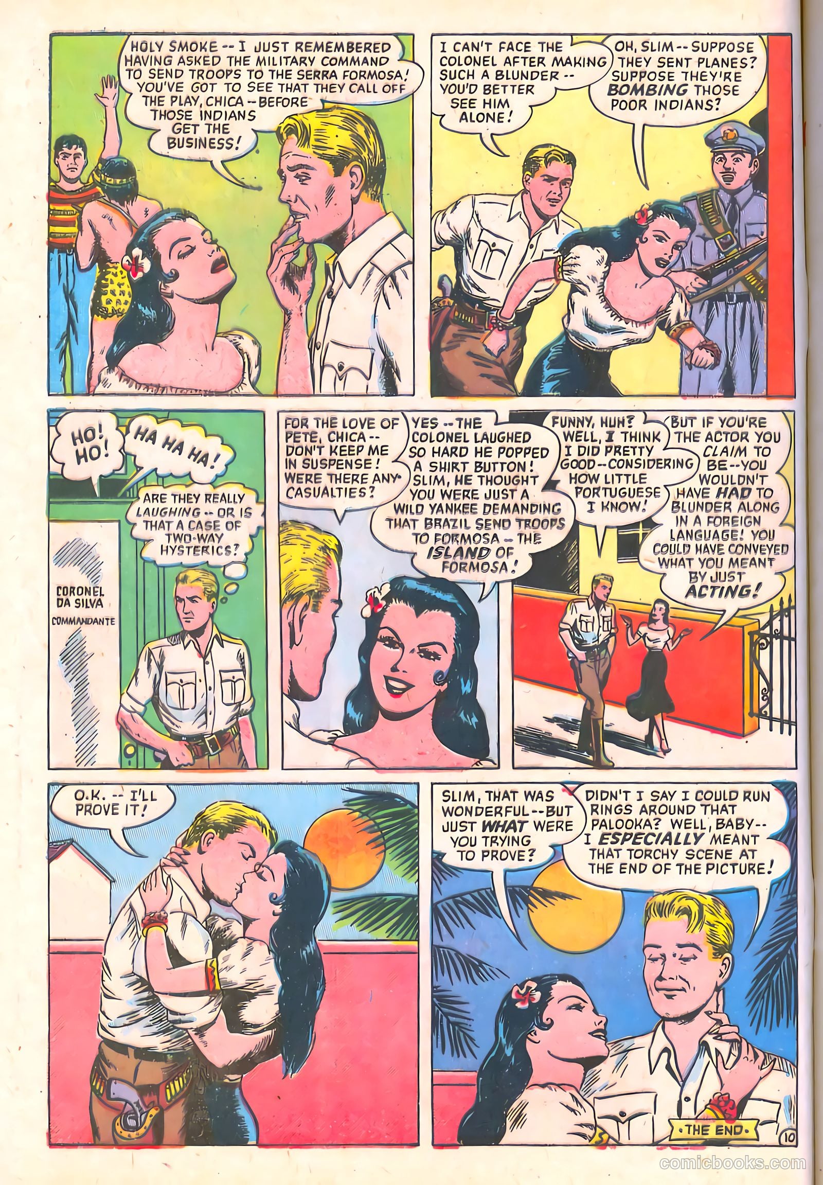 Spy-Hunters #12 (1951) — page 12 of 52