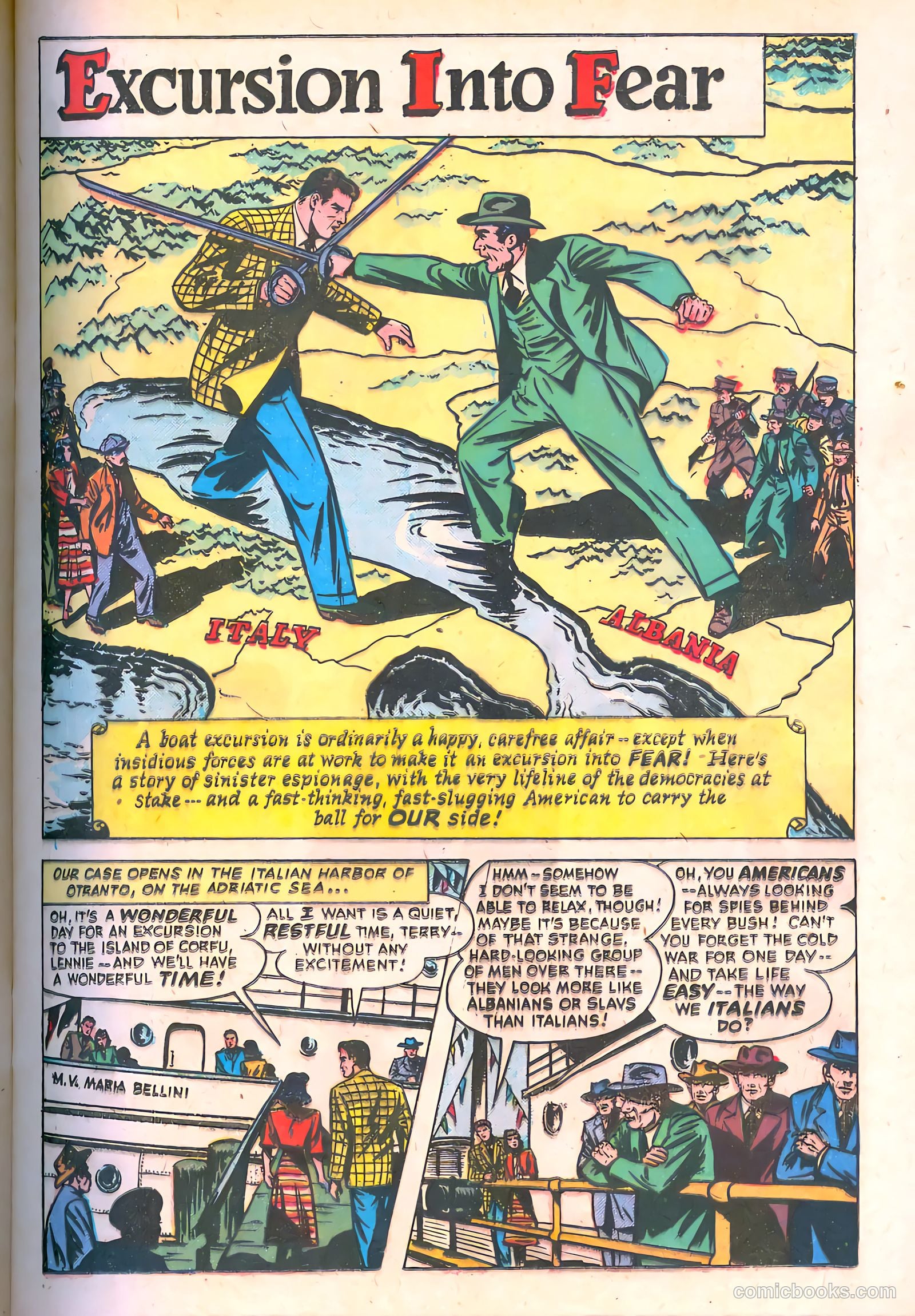 Spy-Hunters #12 (1951) — page 15 of 52