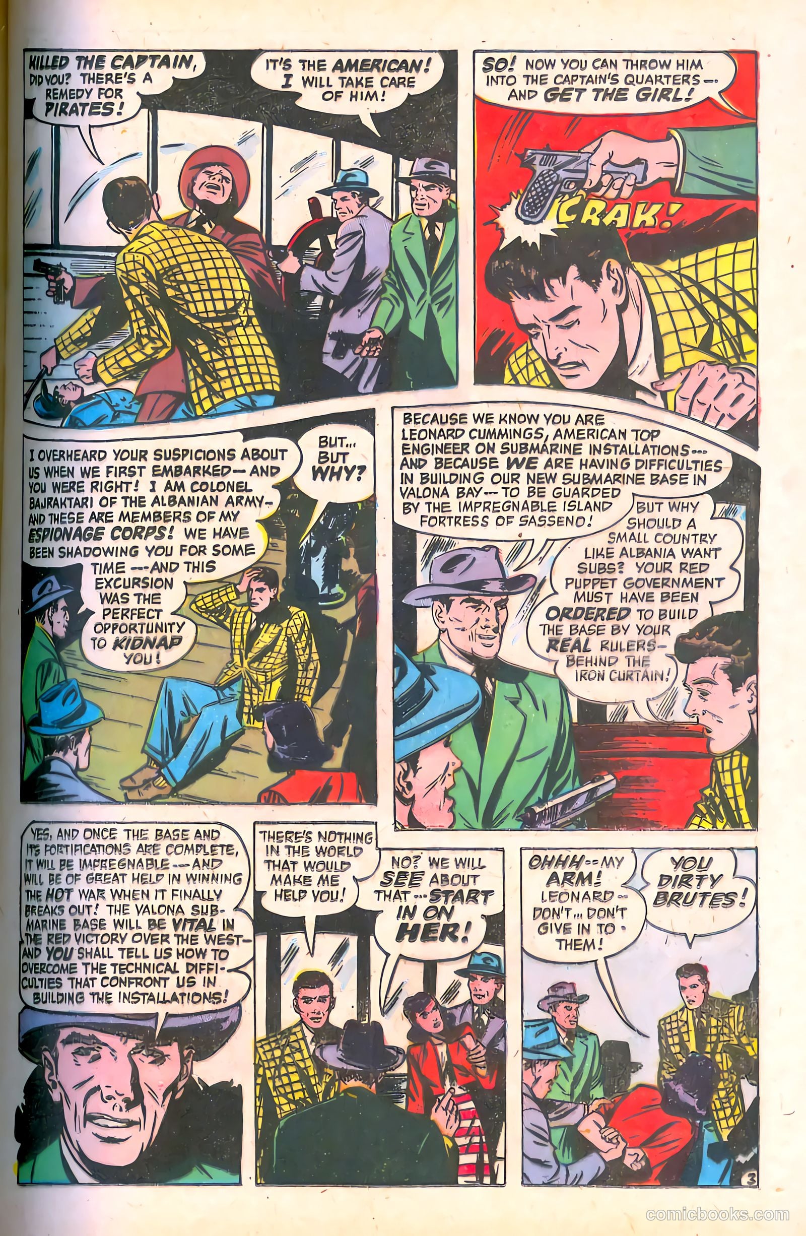 Spy-Hunters #12 (1951) — page 17 of 52