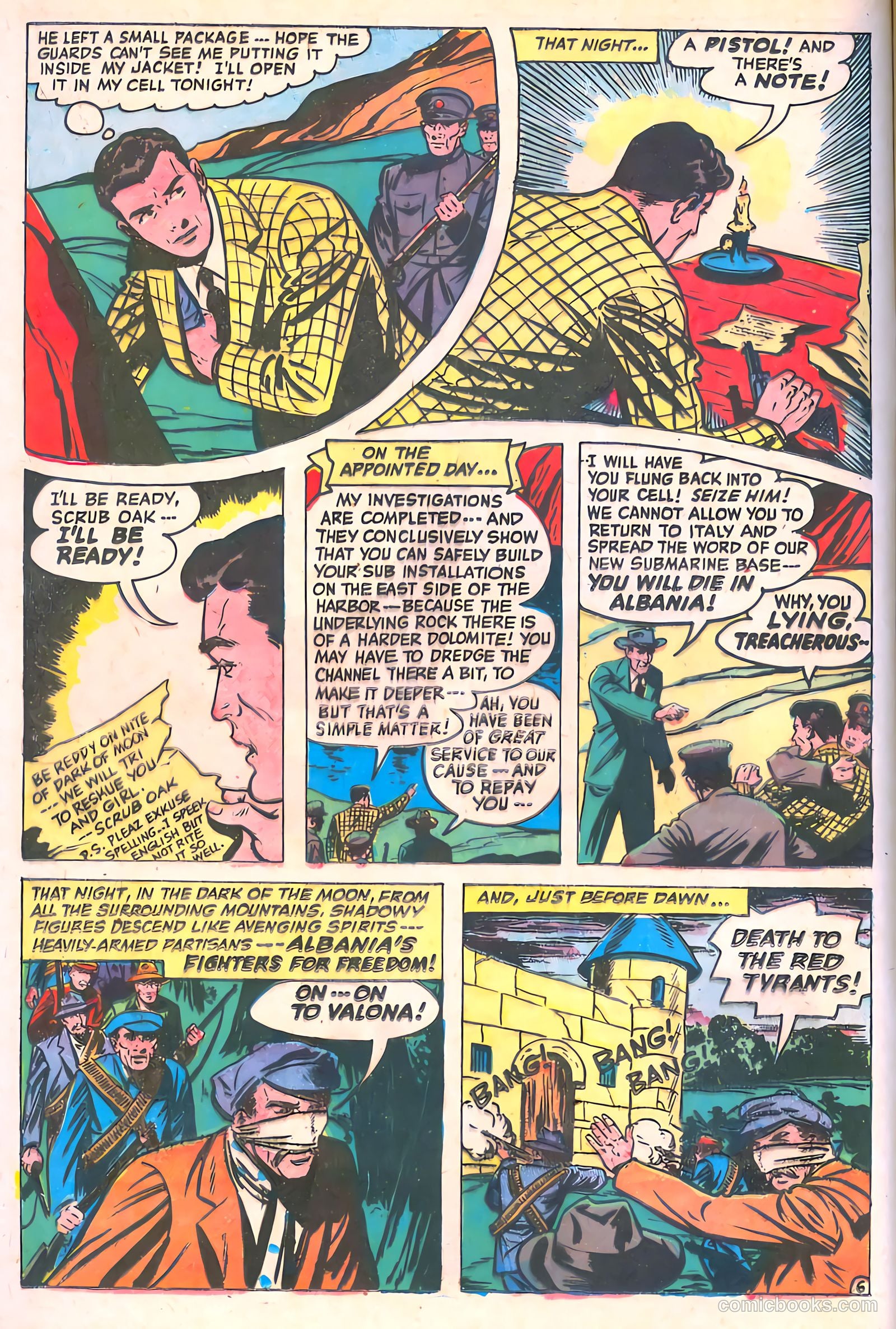 Spy-Hunters #12 (1951) — page 20 of 52