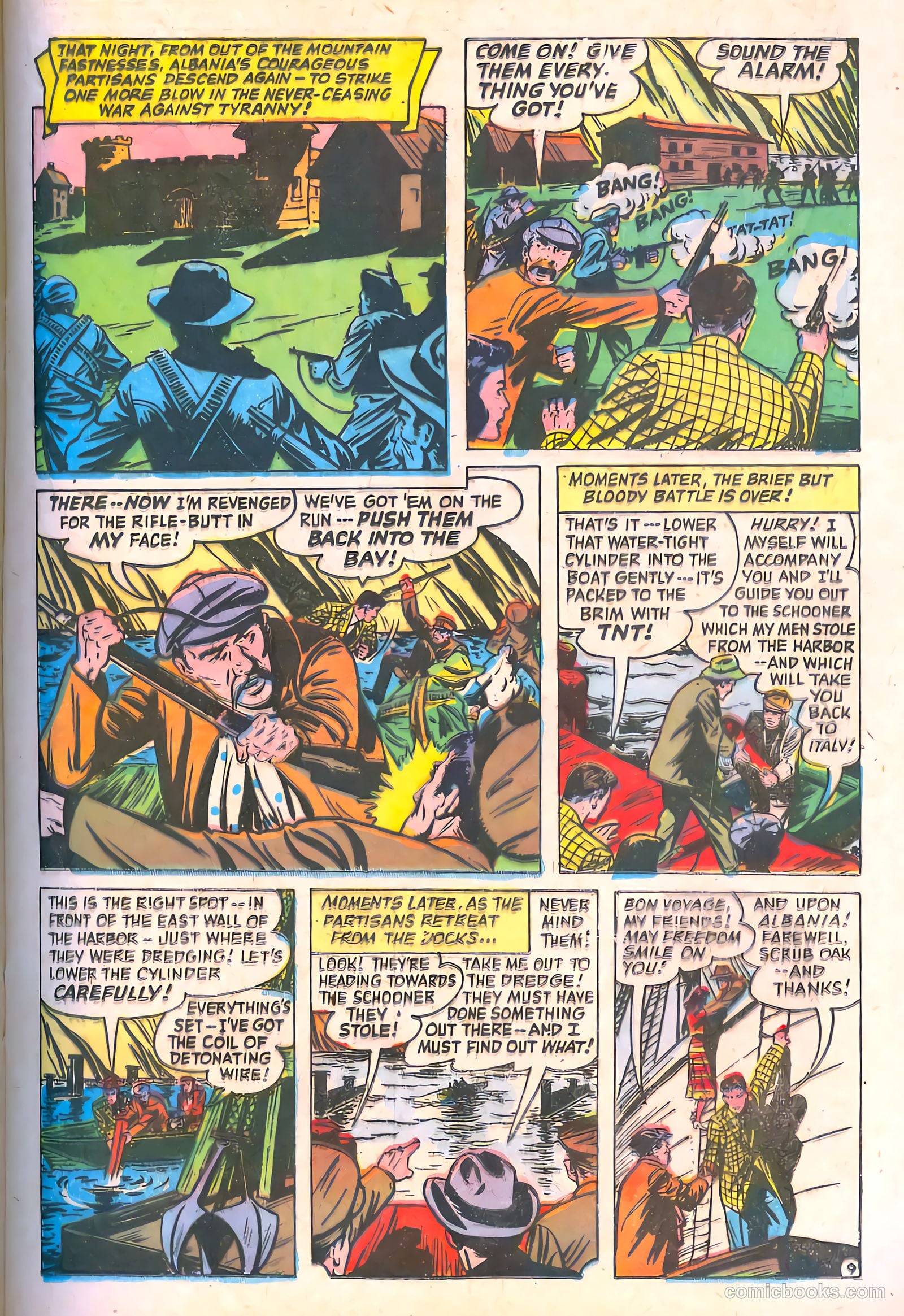 Spy-Hunters #12 (1951) — page 23 of 52
