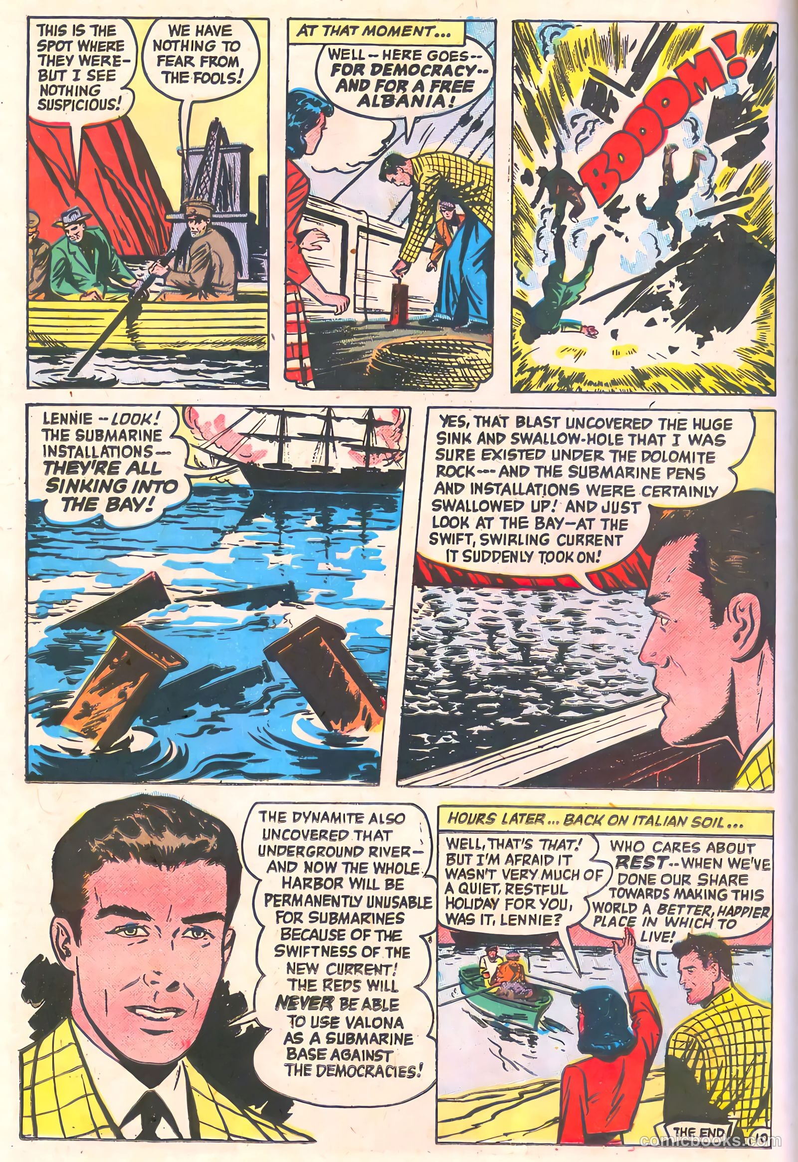 Spy-Hunters #12 (1951) — page 24 of 52