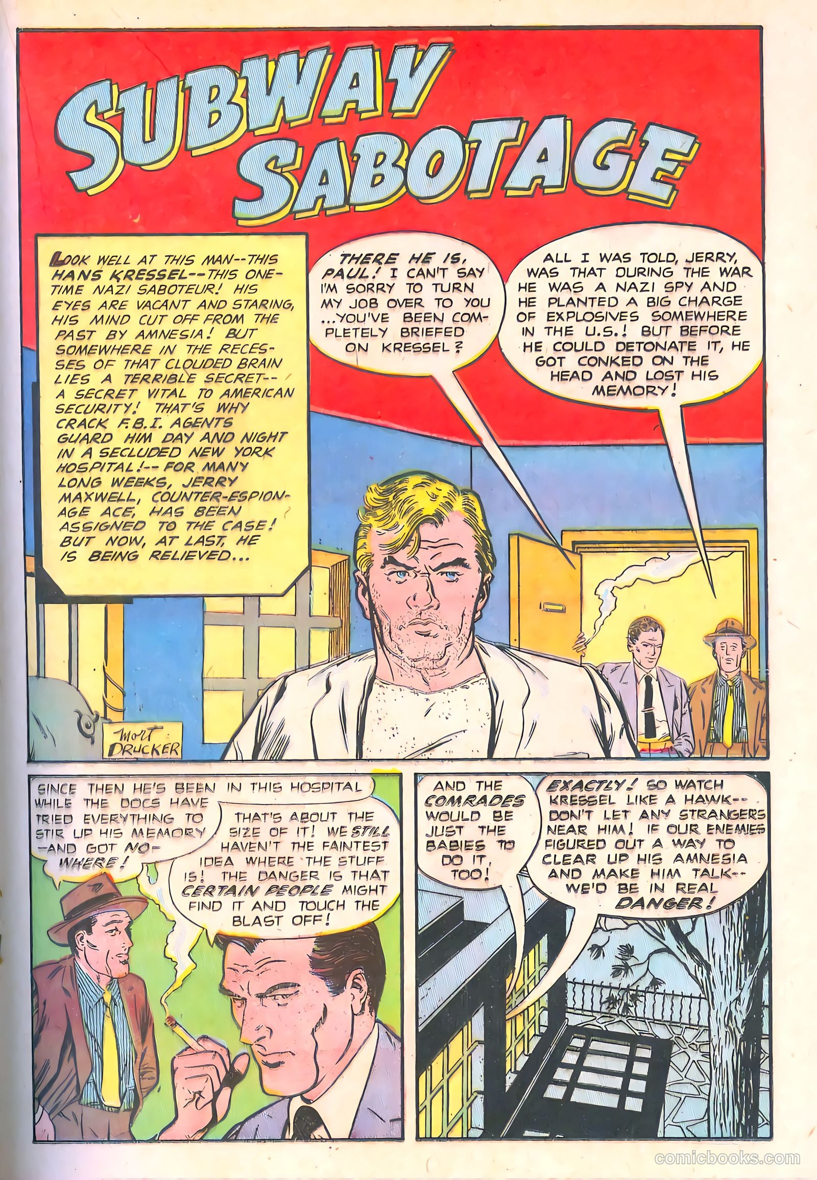 Spy-Hunters #12 (1951) — page 27 of 52