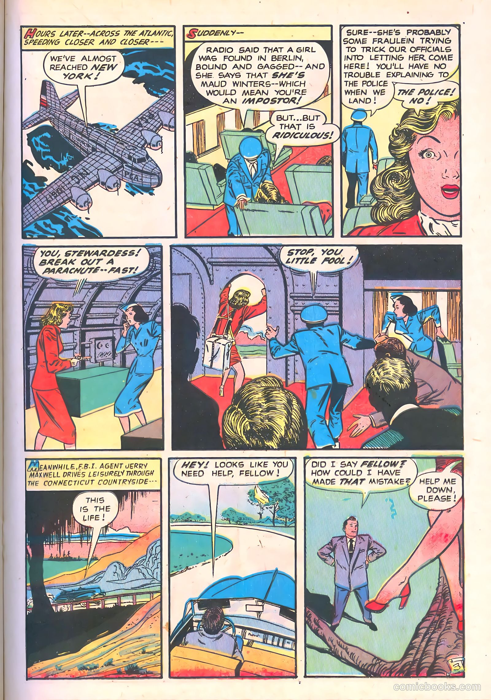 Spy-Hunters #12 (1951) — page 29 of 52