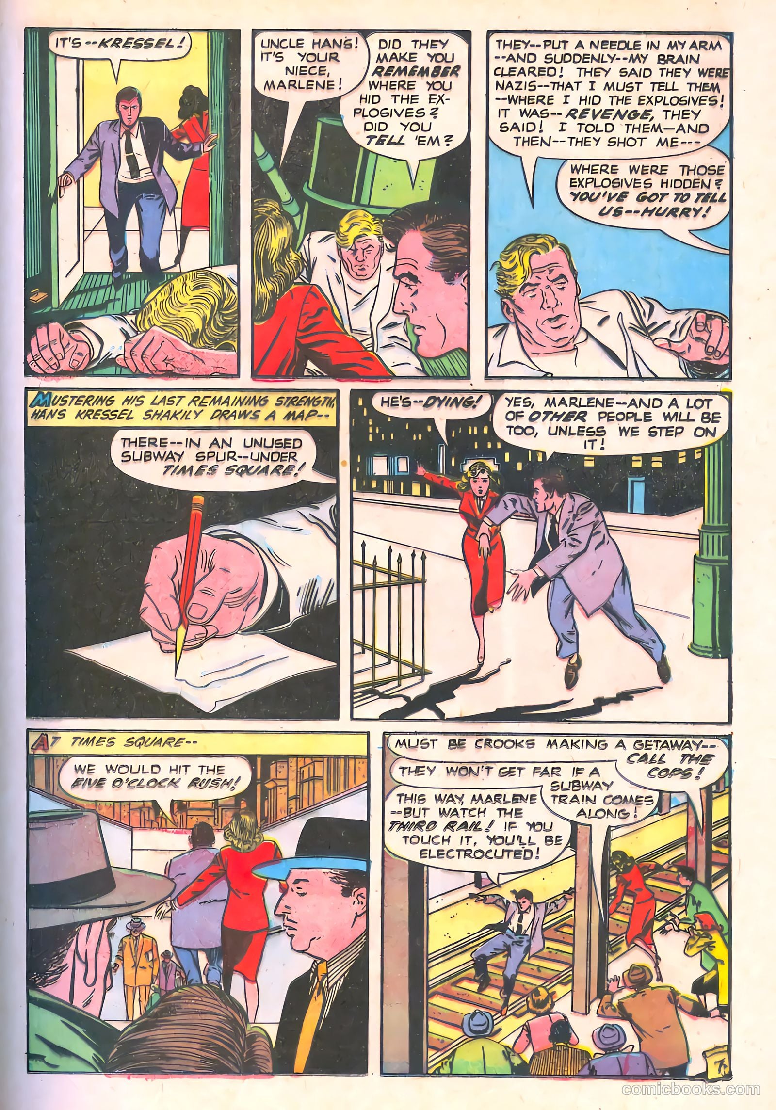 Spy-Hunters #12 (1951) — page 33 of 52