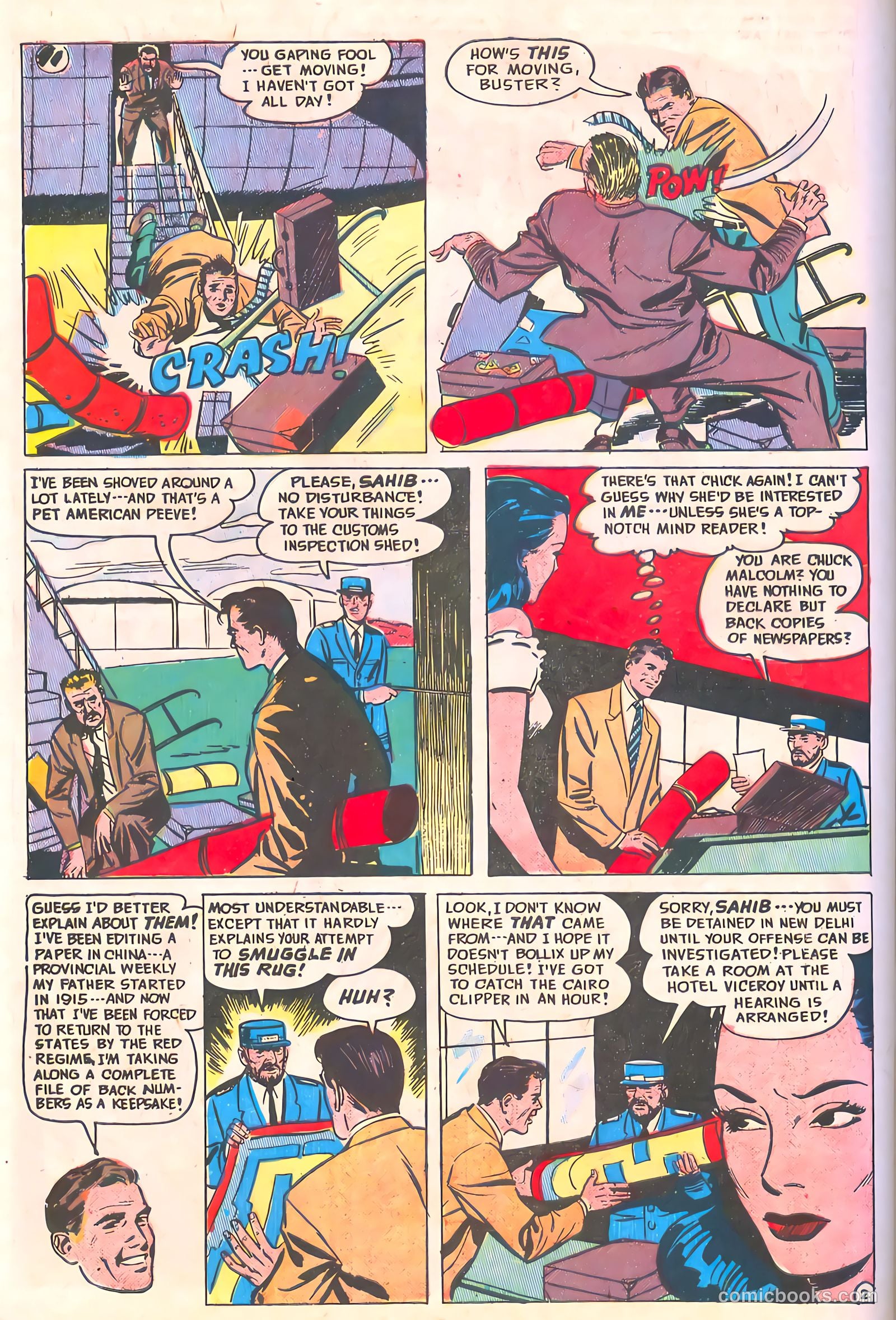 Spy-Hunters #12 (1951) — page 40 of 52