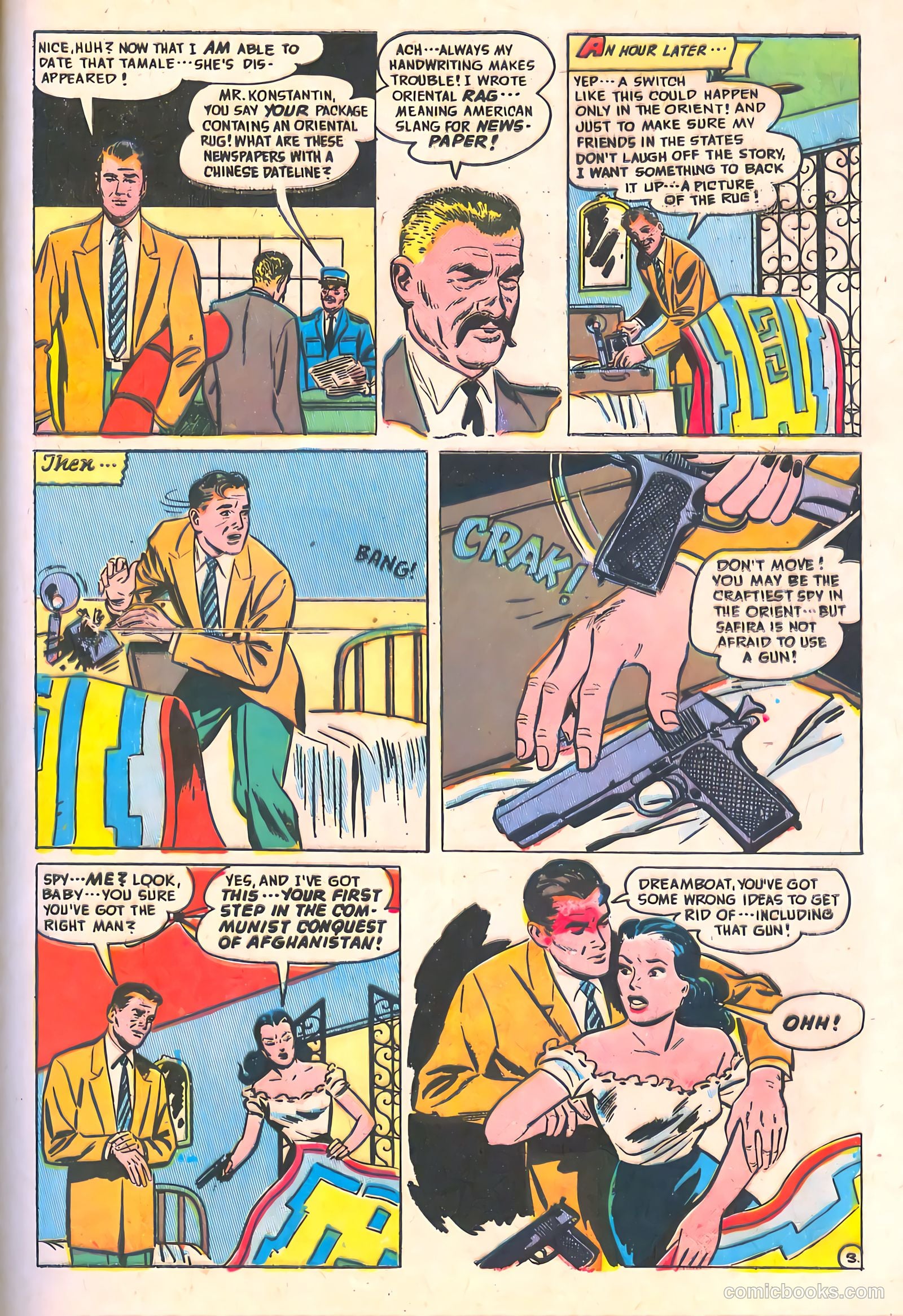 Spy-Hunters #12 (1951) — page 41 of 52