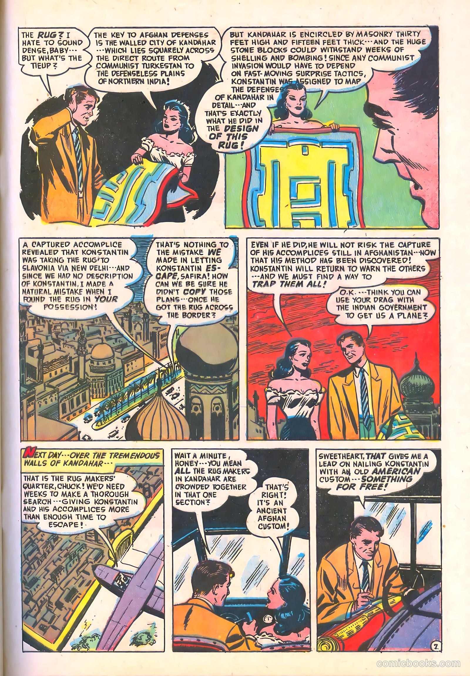 Spy-Hunters #12 (1951) — page 45 of 52