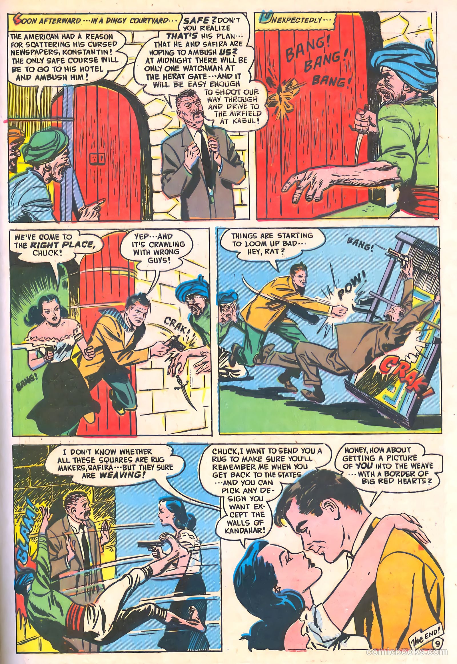 Spy-Hunters #12 (1951) — page 47 of 52