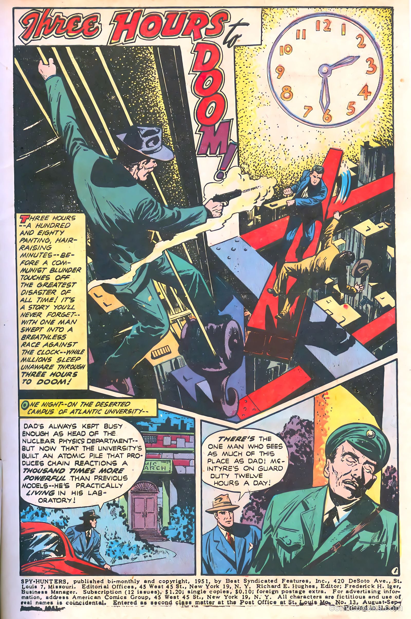Spy-Hunters #13 (1951) — page 3 of 52