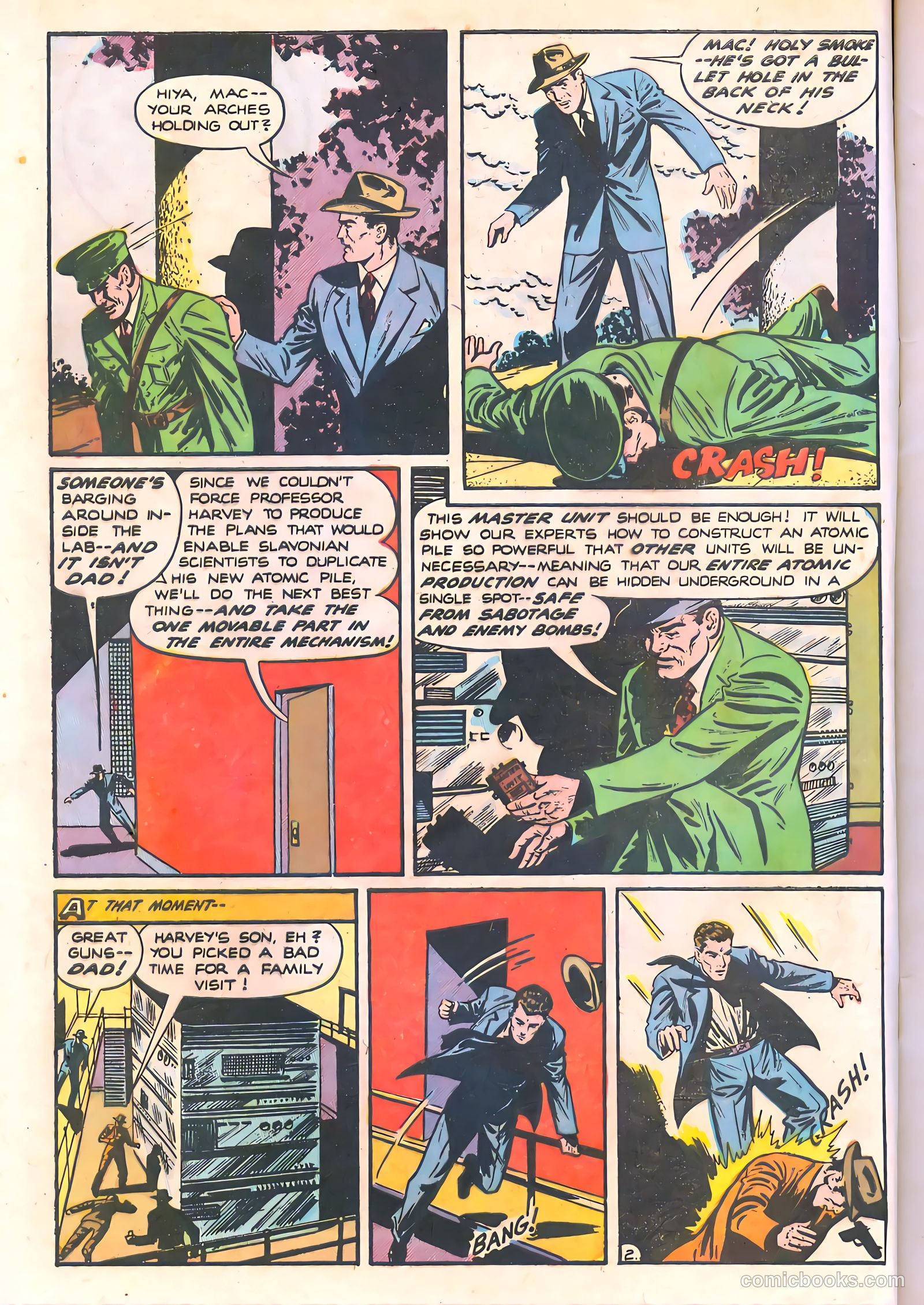 Spy-Hunters #13 (1951) — page 4 of 52