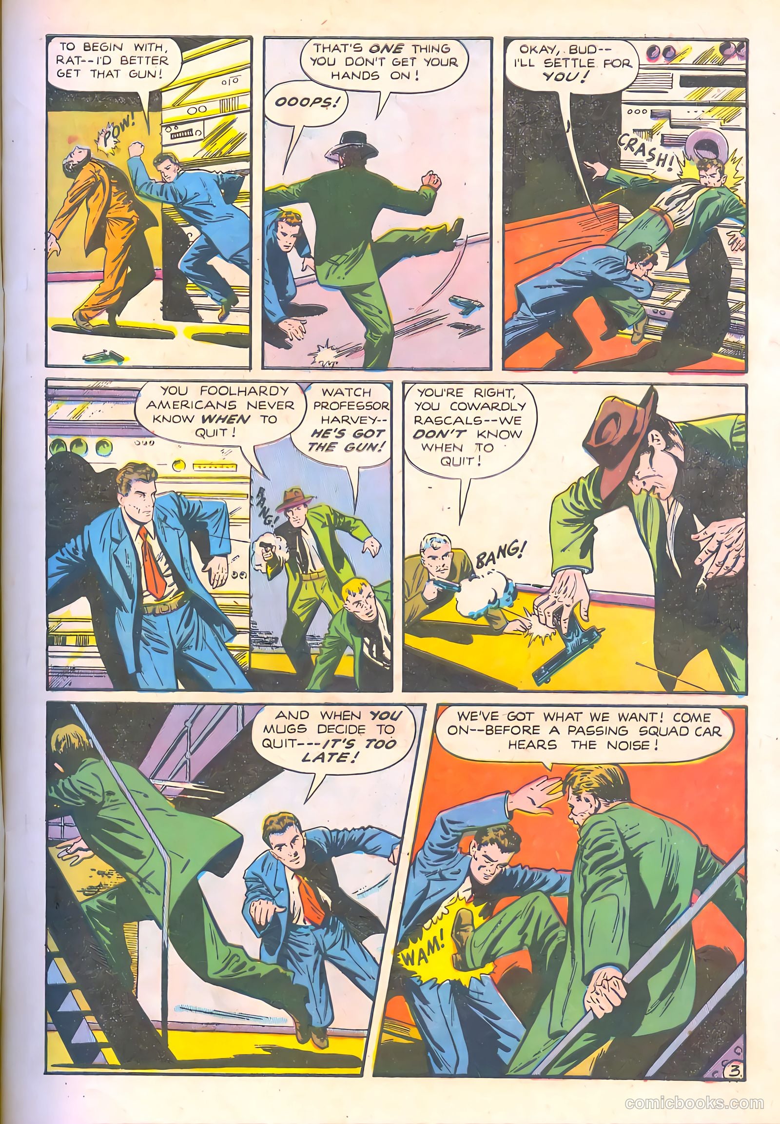 Spy-Hunters #13 (1951) — page 5 of 52