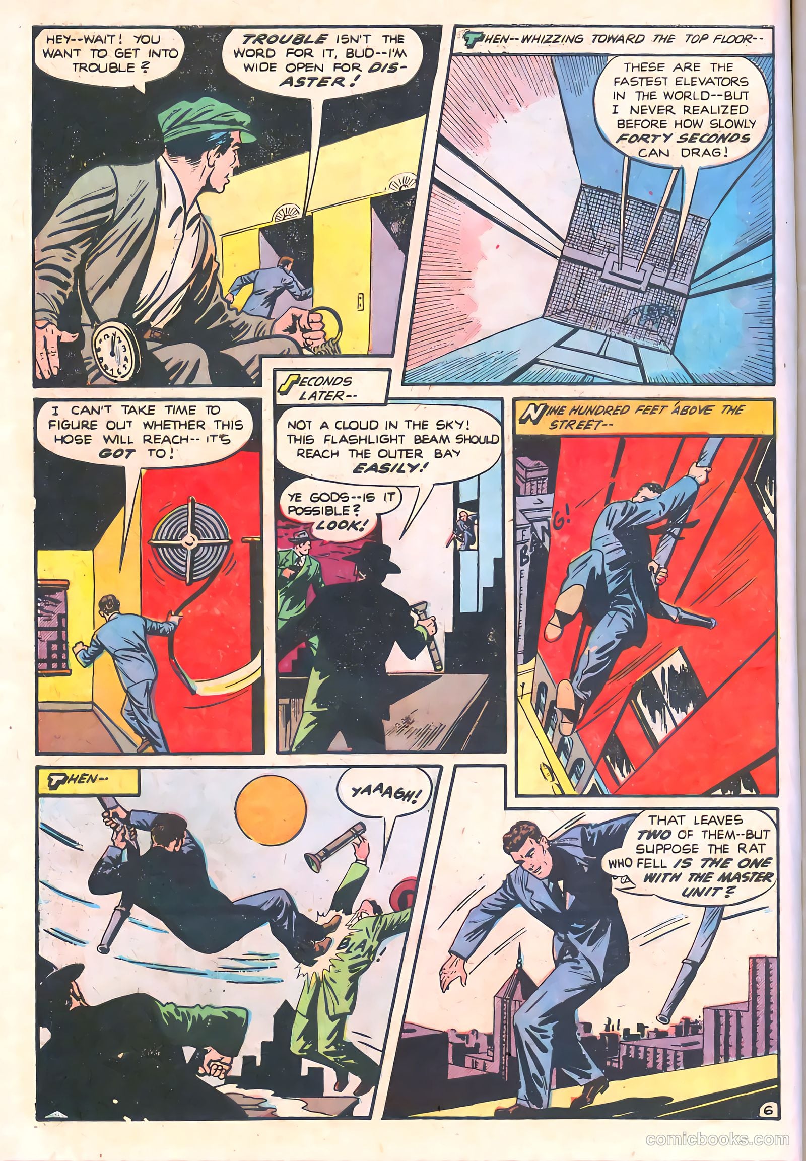 Spy-Hunters #13 (1951) — page 8 of 52