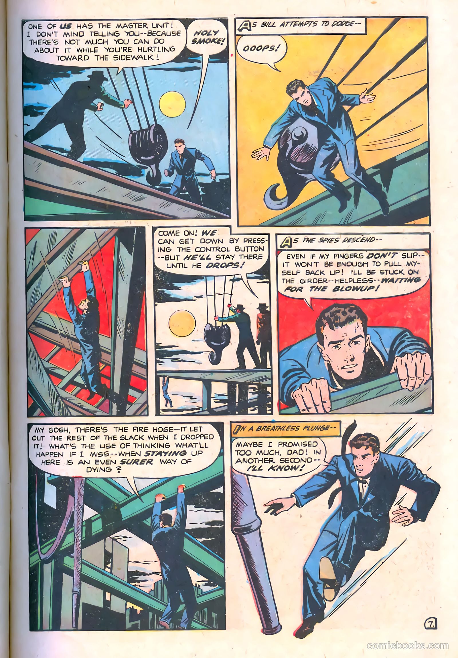 Spy-Hunters #13 (1951) — page 9 of 52