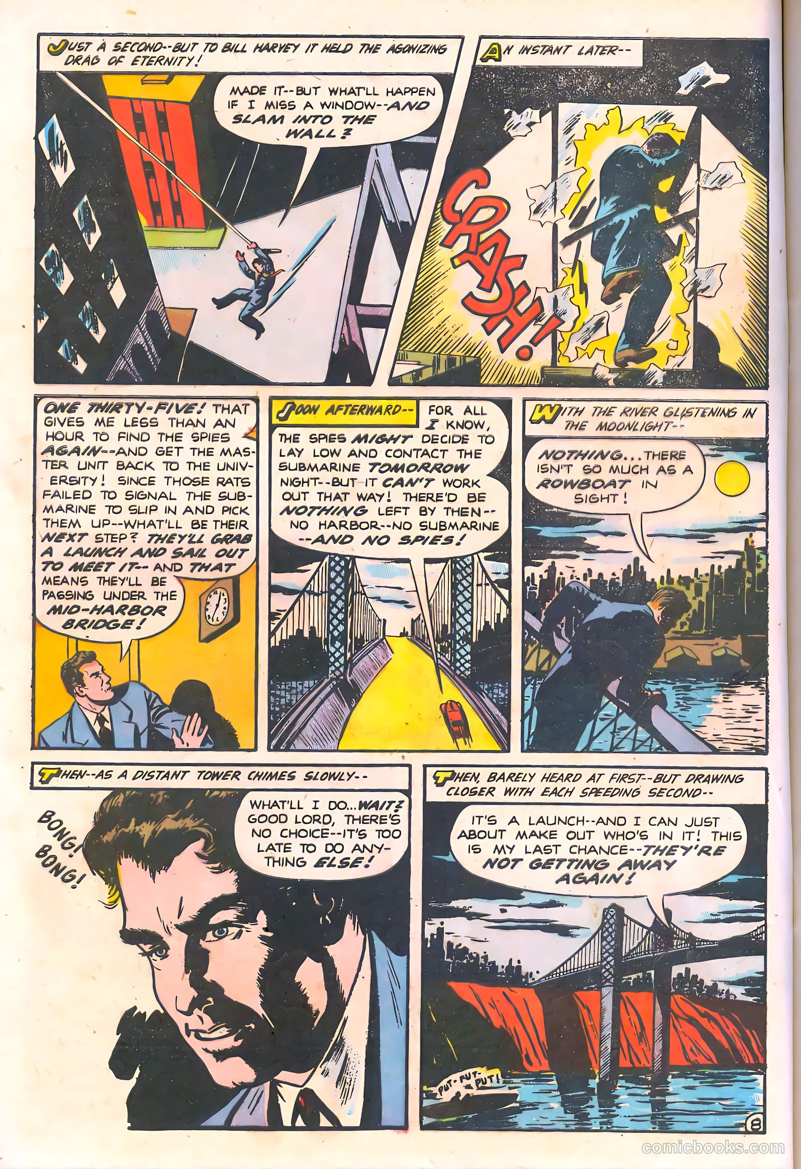 Spy-Hunters #13 (1951) — page 10 of 52