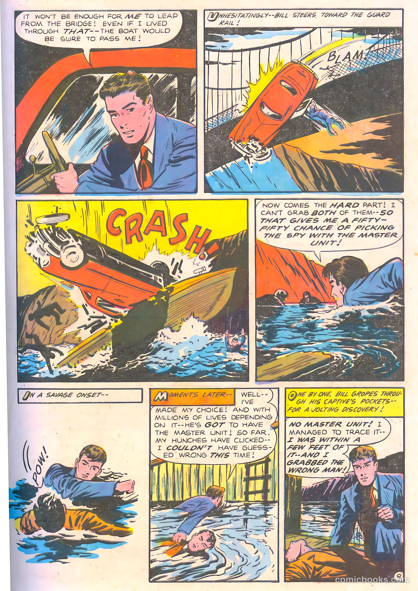 Spy-Hunters #13 (1951) — page 11 of 52
