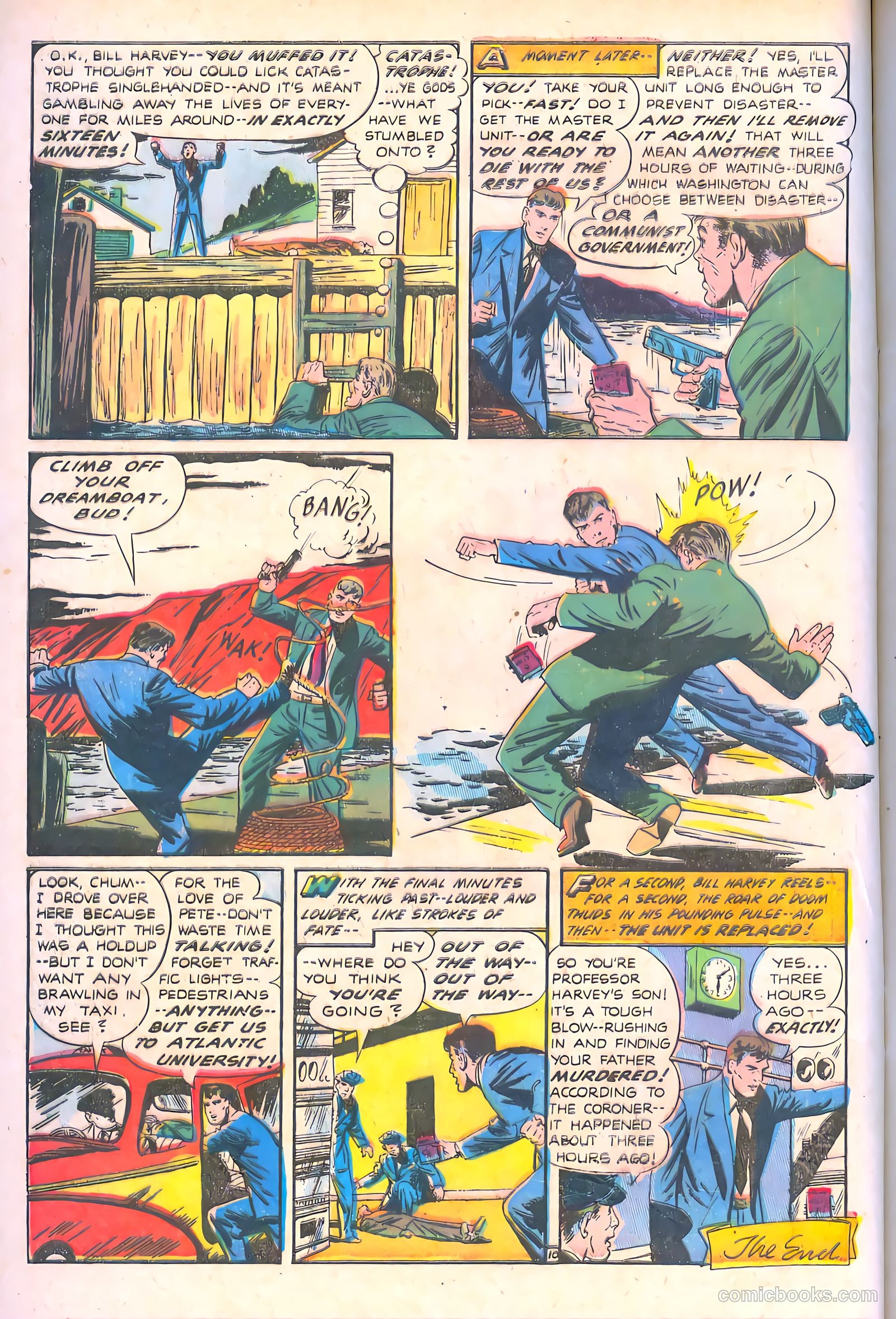 Spy-Hunters #13 (1951) — page 12 of 52