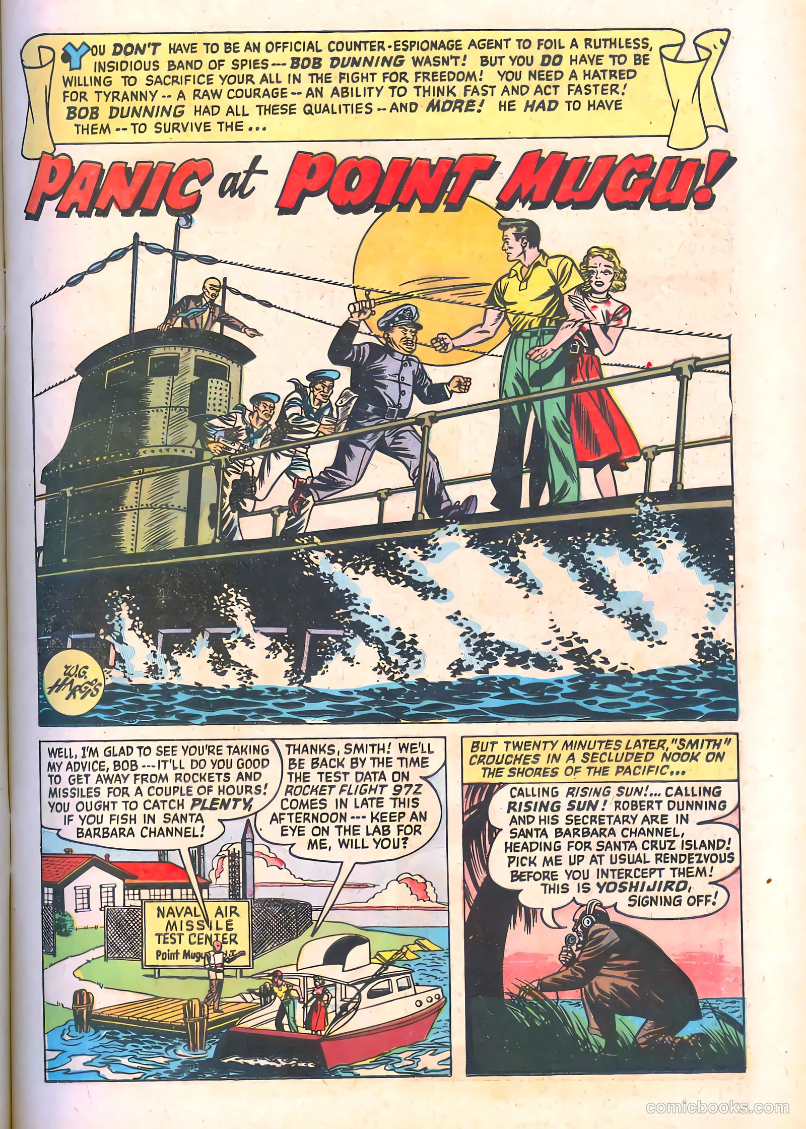 Spy-Hunters #13 (1951) — page 15 of 52