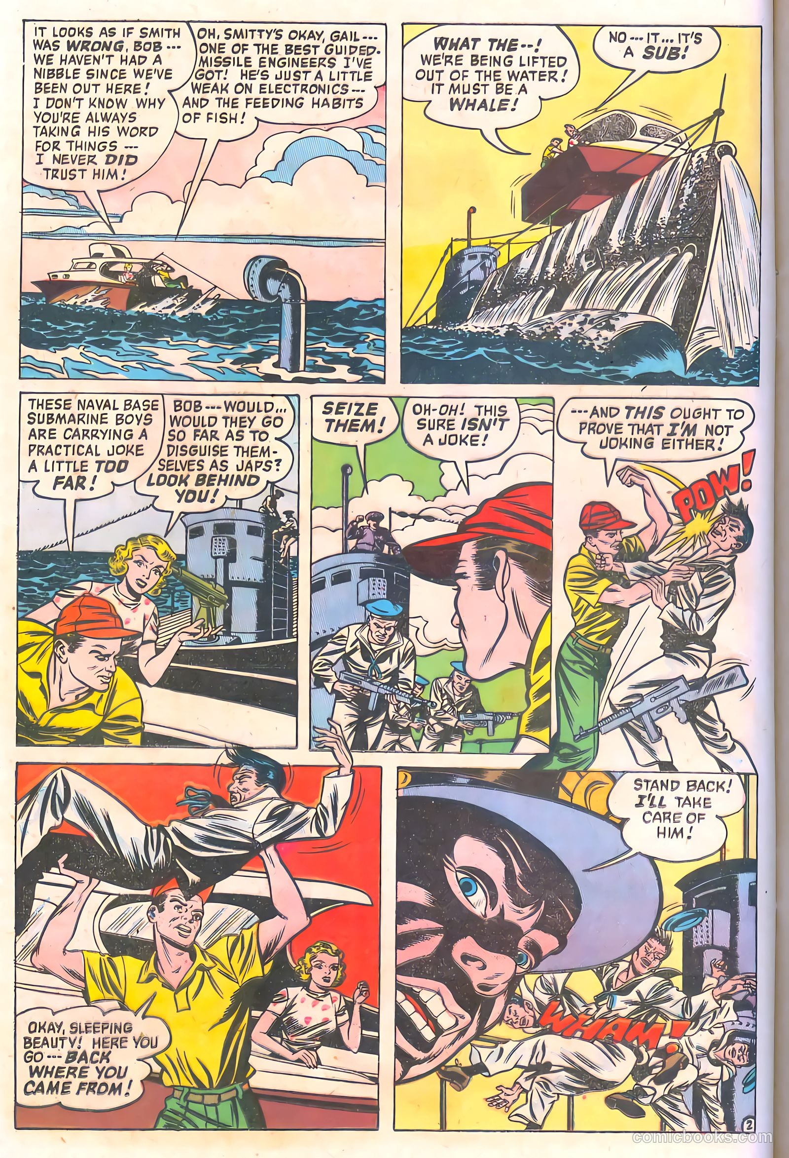 Spy-Hunters #13 (1951) — page 16 of 52