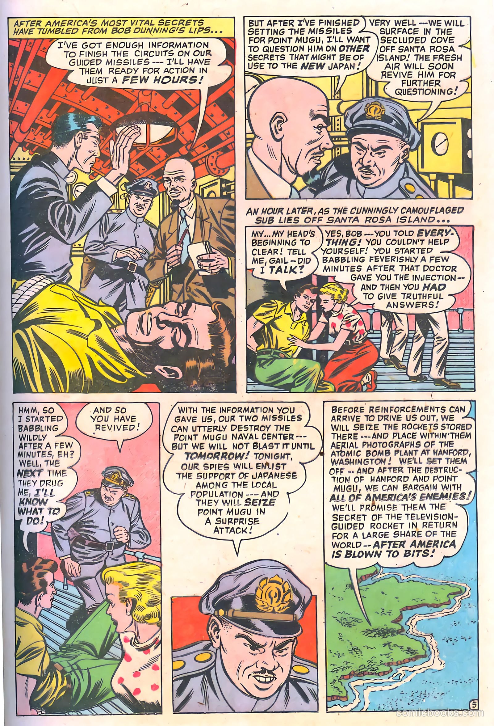 Spy-Hunters #13 (1951) — page 19 of 52