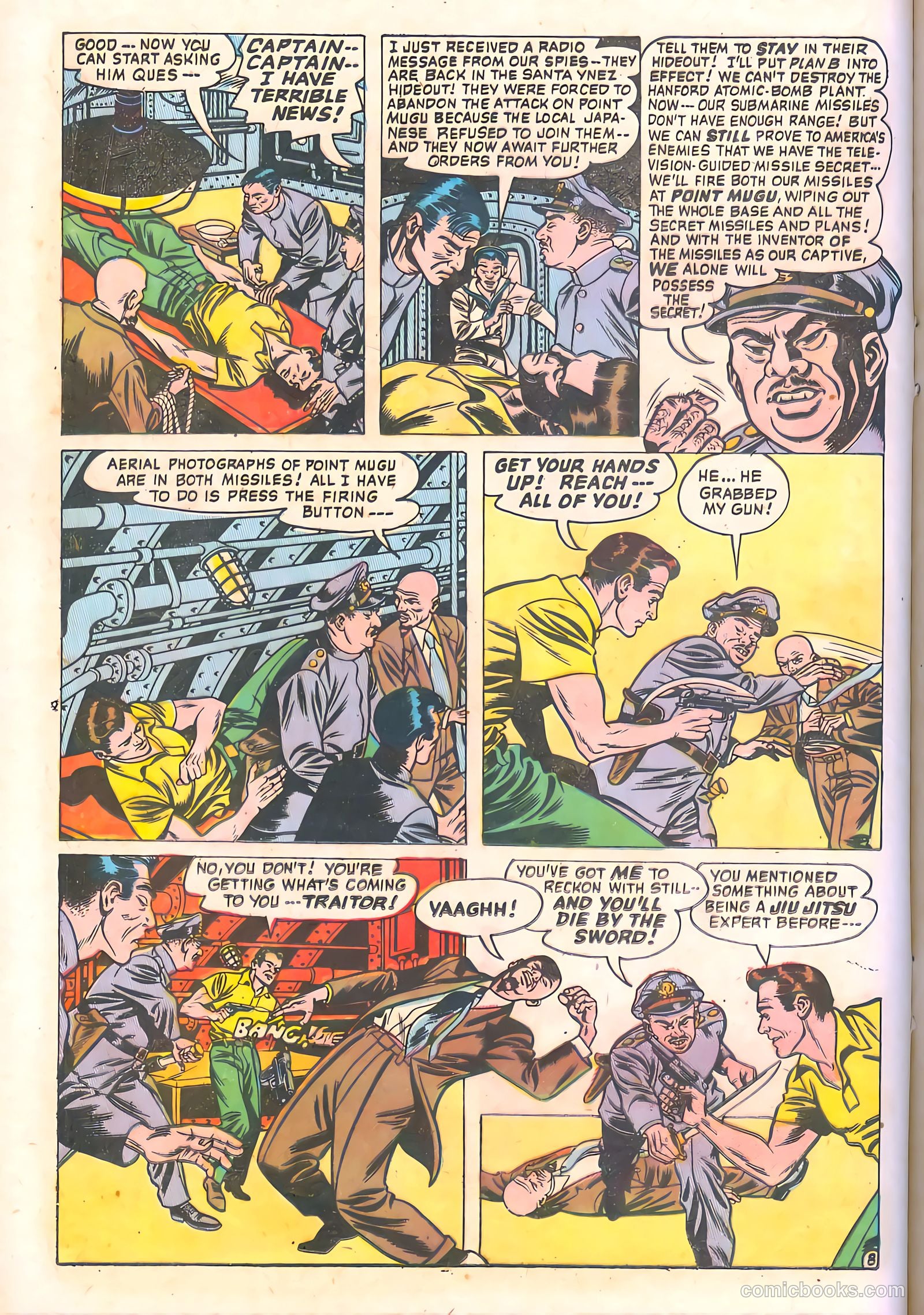 Spy-Hunters #13 (1951) — page 22 of 52