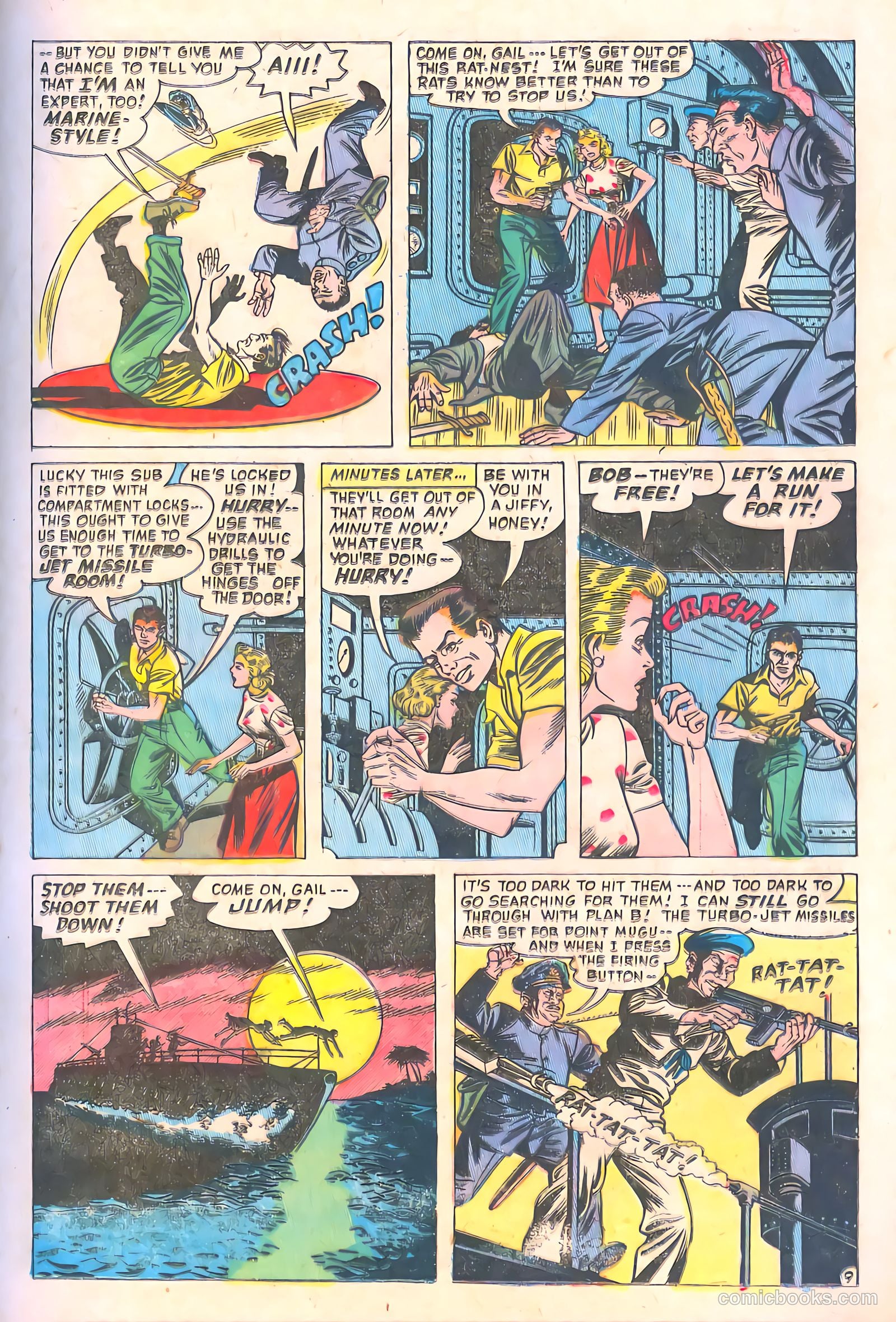 Spy-Hunters #13 (1951) — page 23 of 52