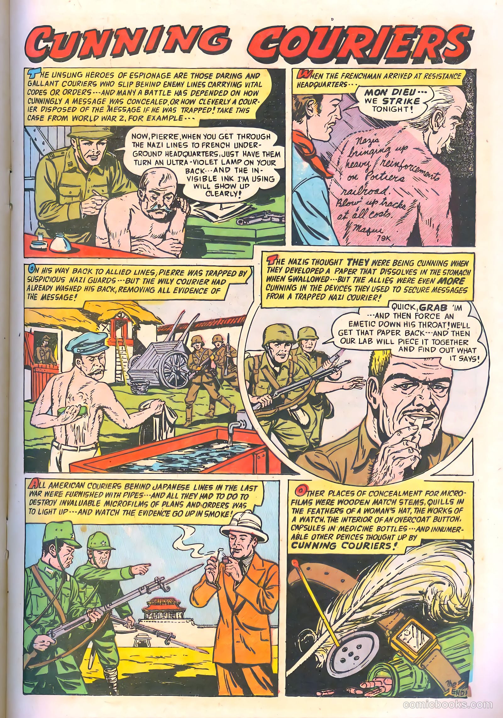 Spy-Hunters #13 (1951) — page 25 of 52