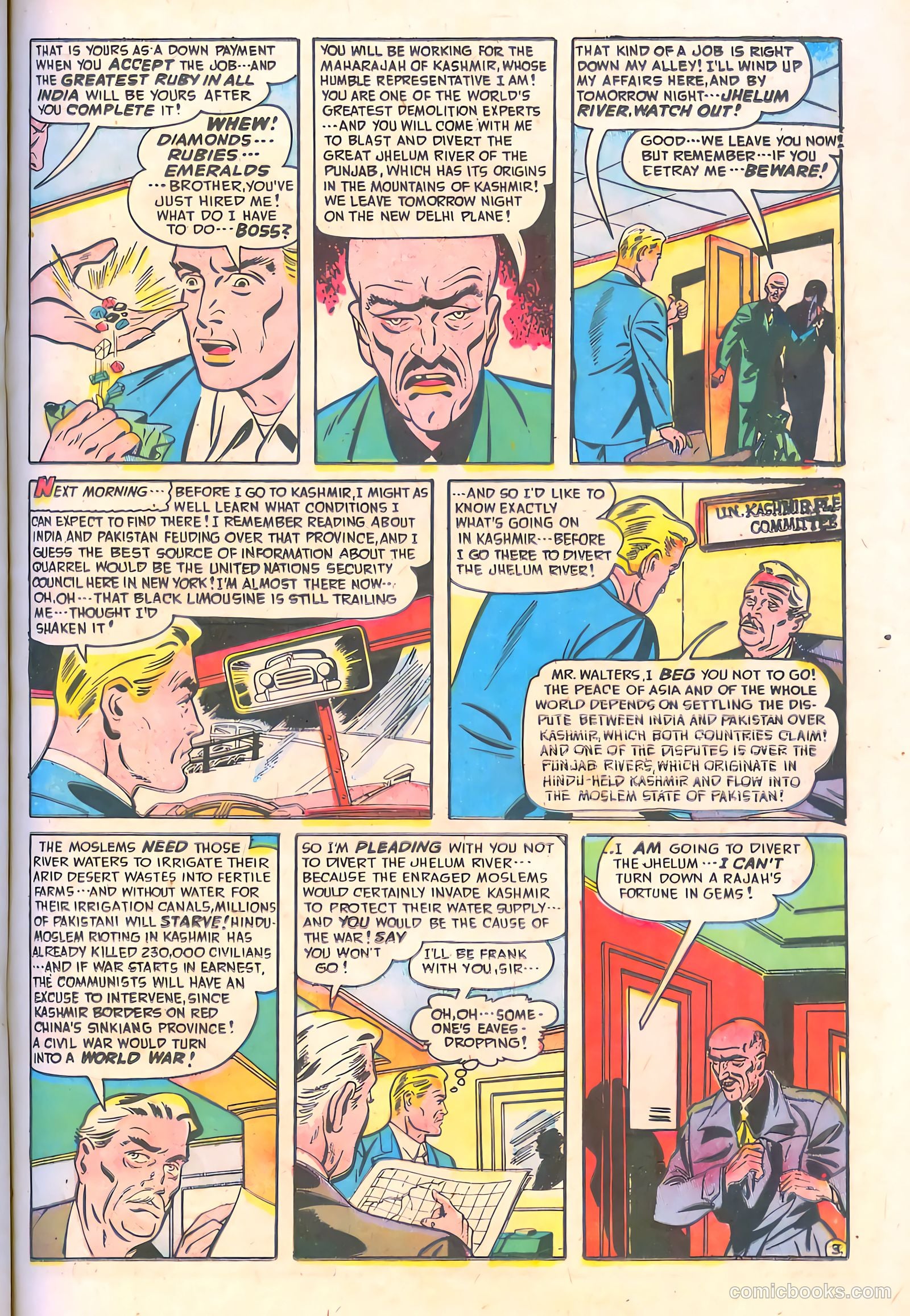 Spy-Hunters #13 (1951) — page 29 of 52