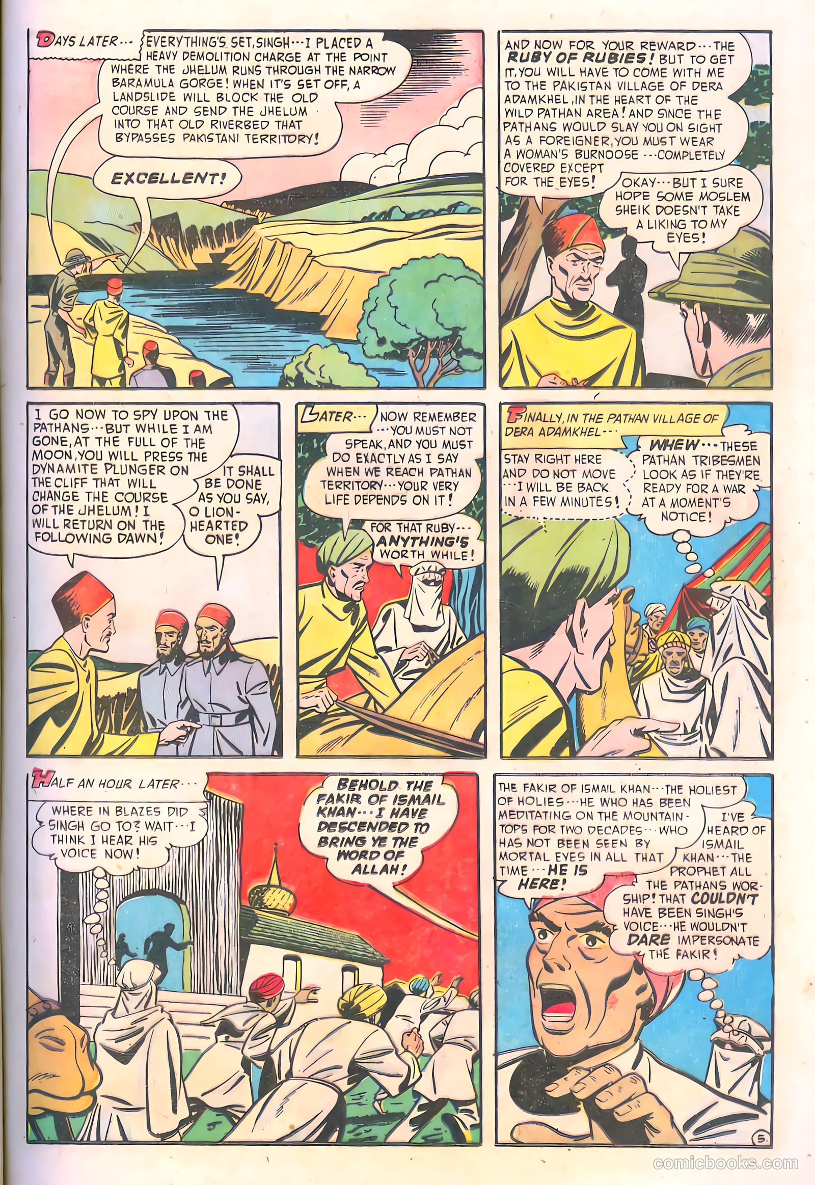 Spy-Hunters #13 (1951) — page 31 of 52