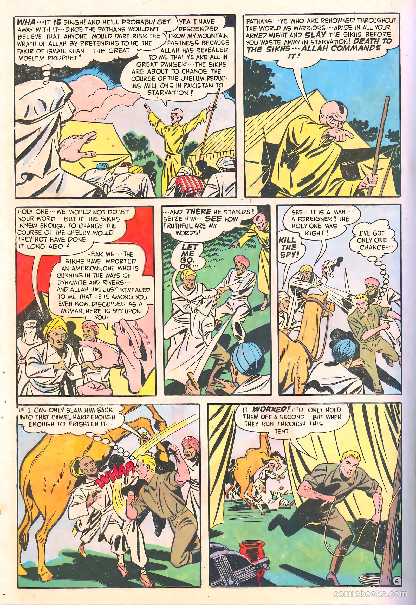 Spy-Hunters #13 (1951) — page 32 of 52