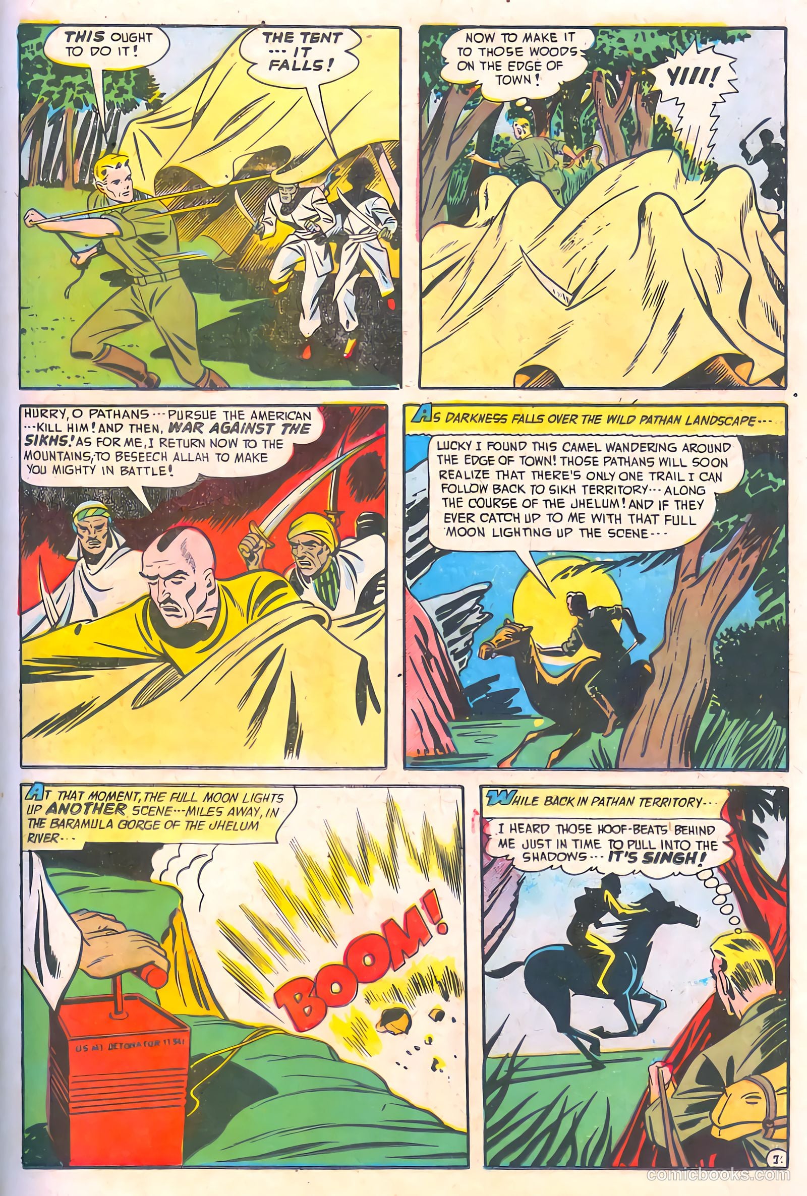 Spy-Hunters #13 (1951) — page 33 of 52