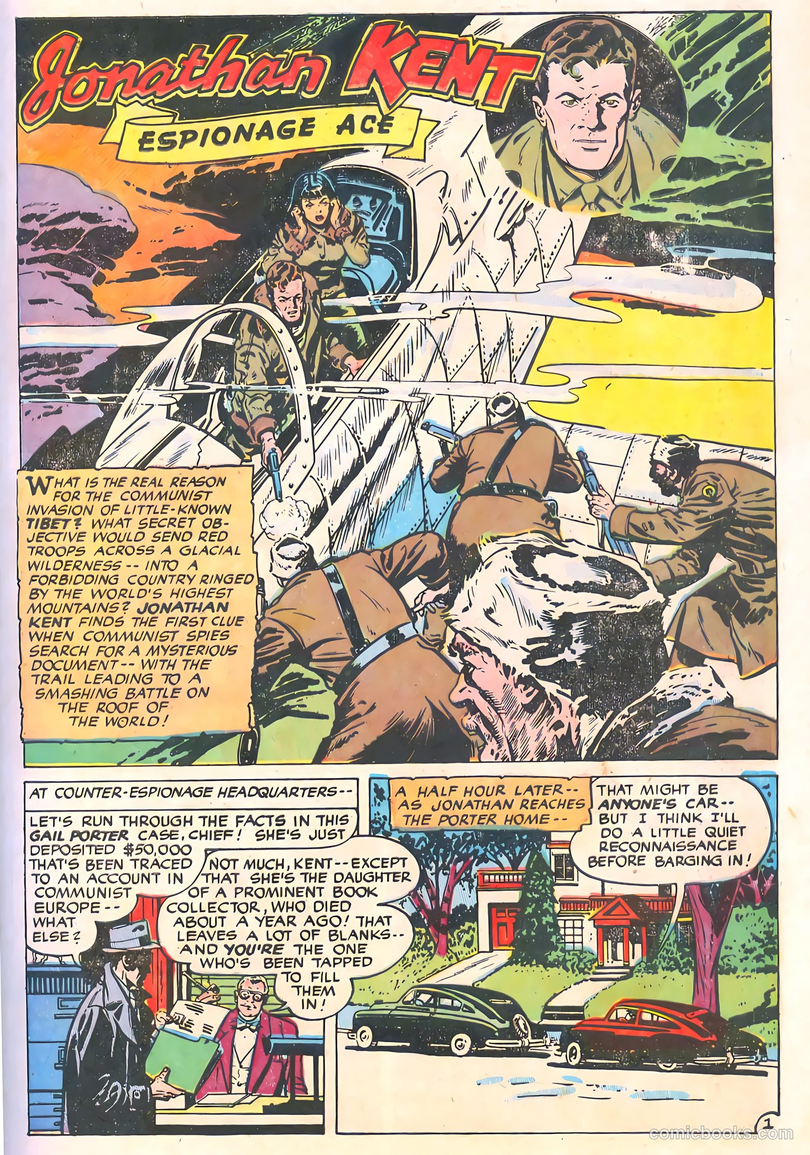 Spy-Hunters #13 (1951) — page 39 of 52