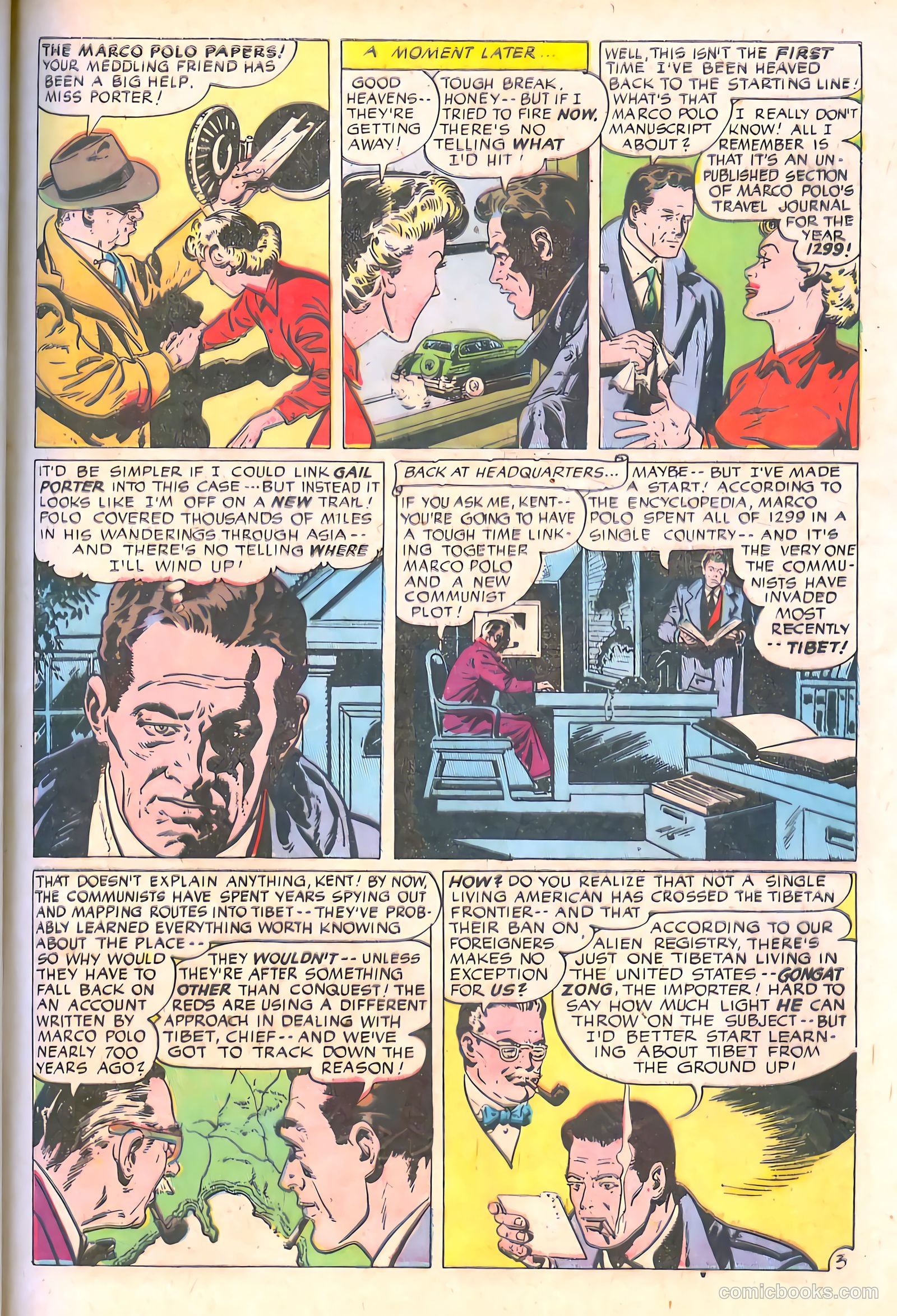 Spy-Hunters #13 (1951) — page 41 of 52