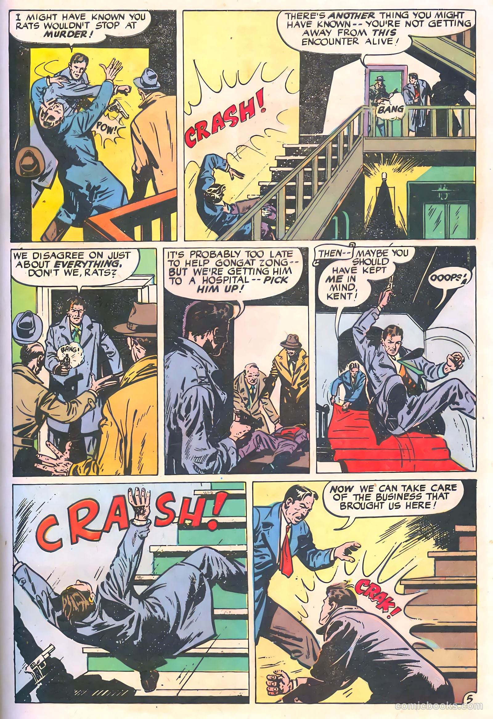 Spy-Hunters #13 (1951) — page 43 of 52