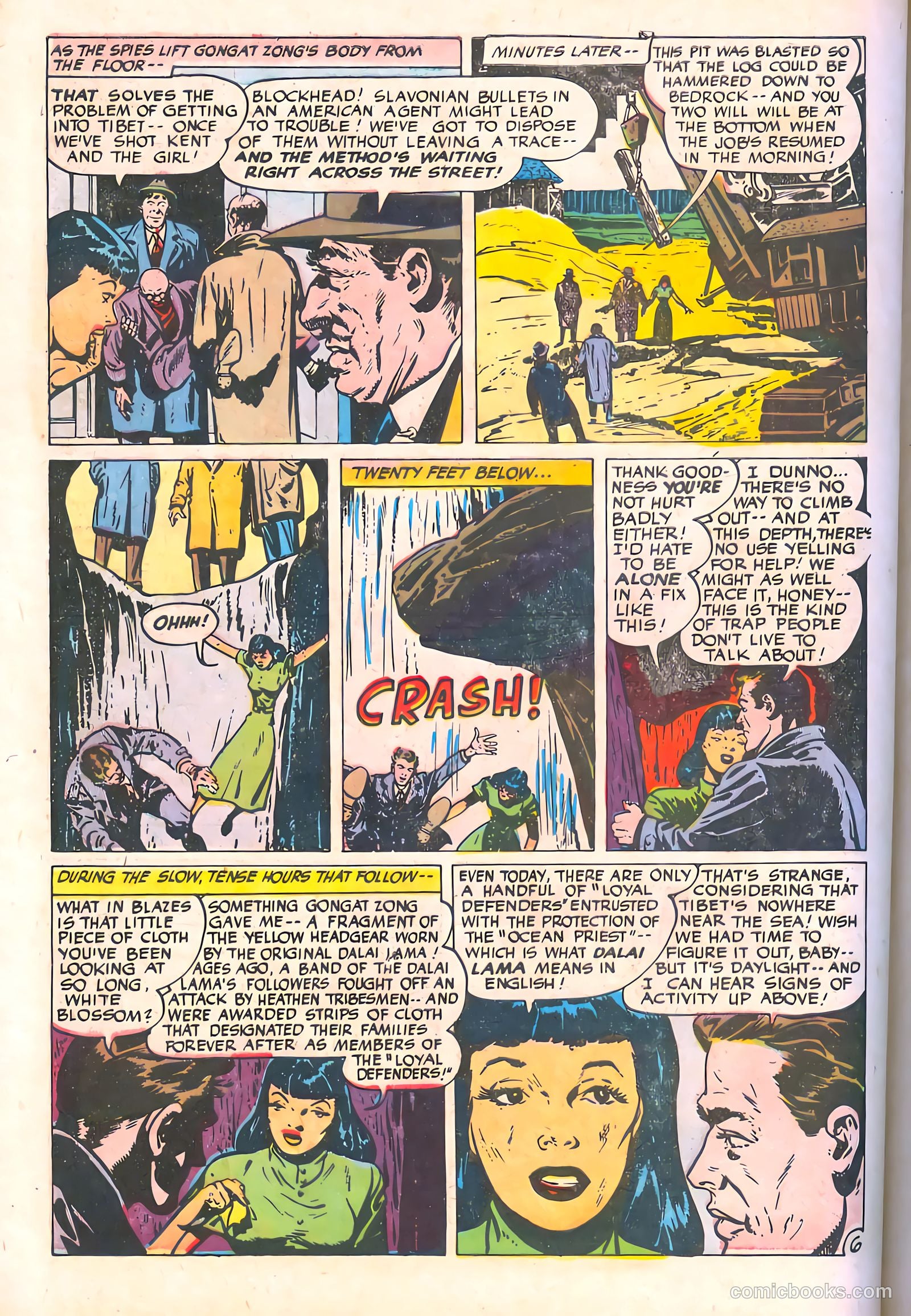Spy-Hunters #13 (1951) — page 44 of 52