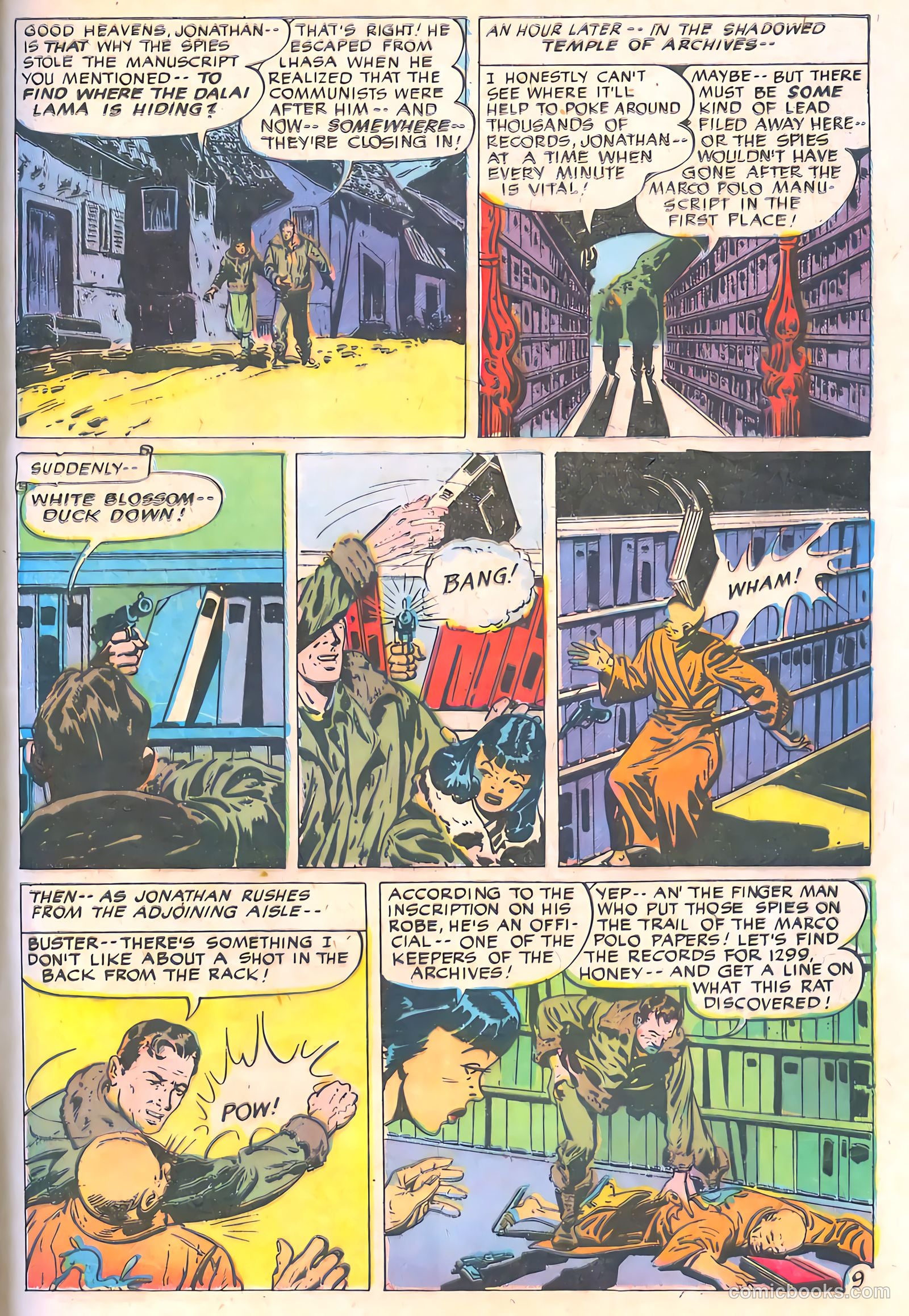 Spy-Hunters #13 (1951) — page 47 of 52