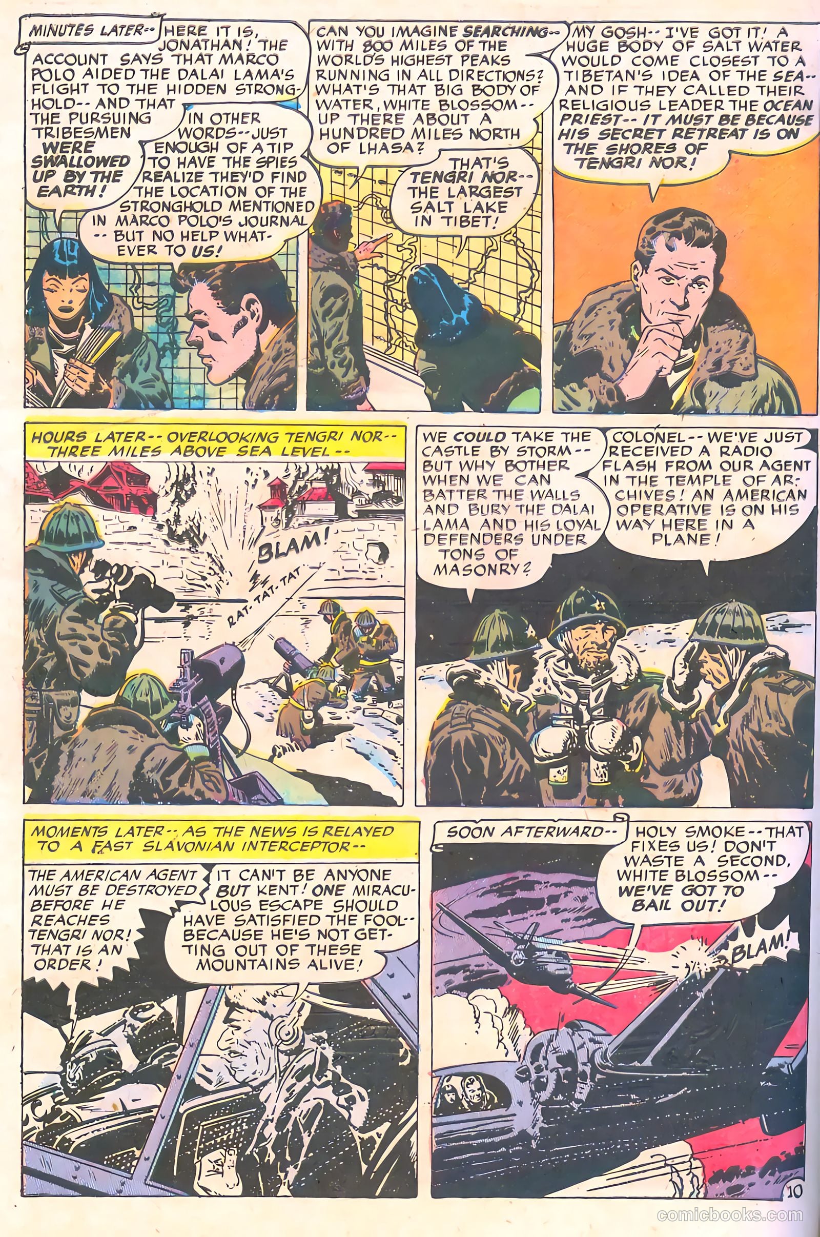 Spy-Hunters #13 (1951) — page 48 of 52