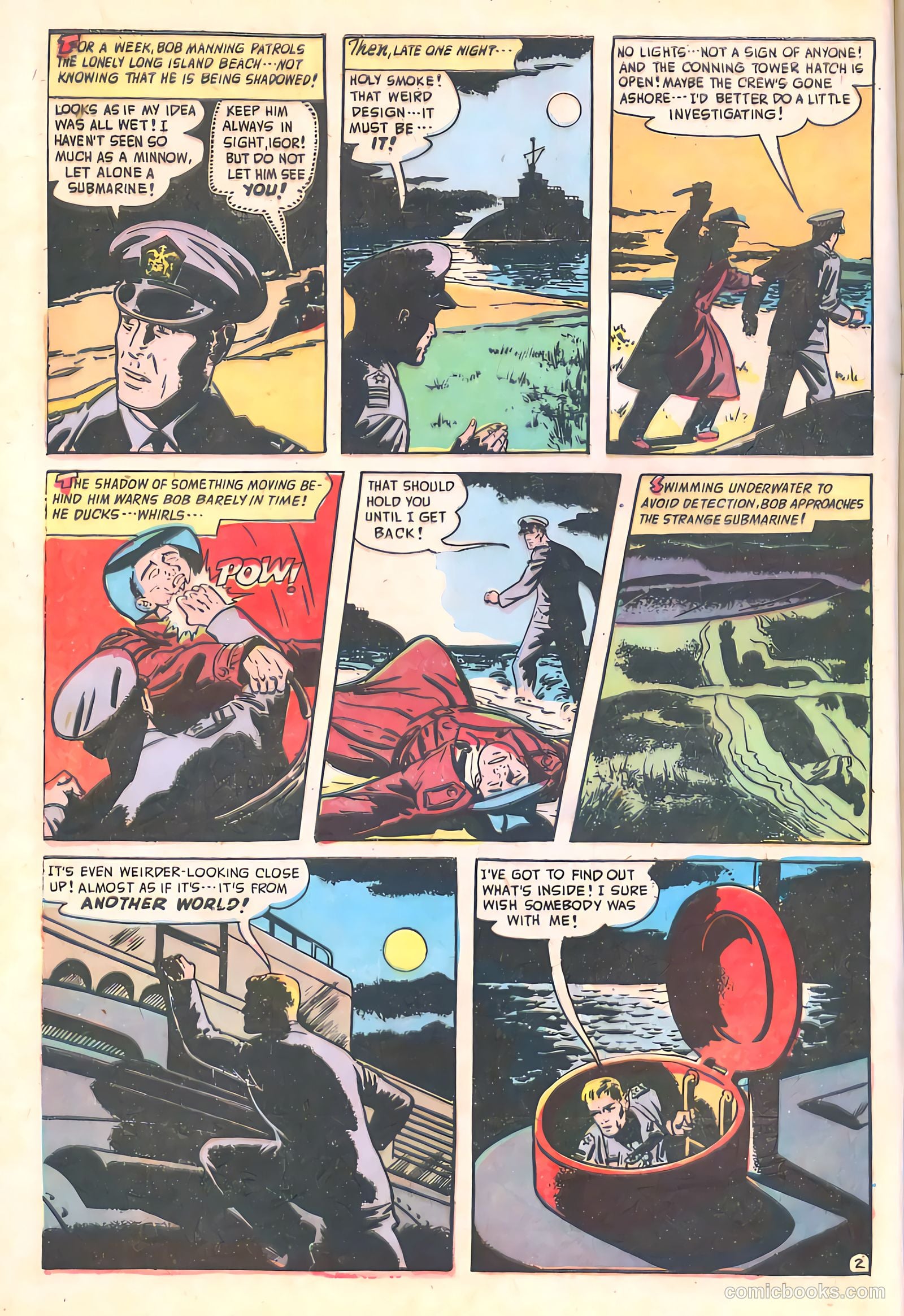Spy-Hunters #14 (1951) — page 4 of 52