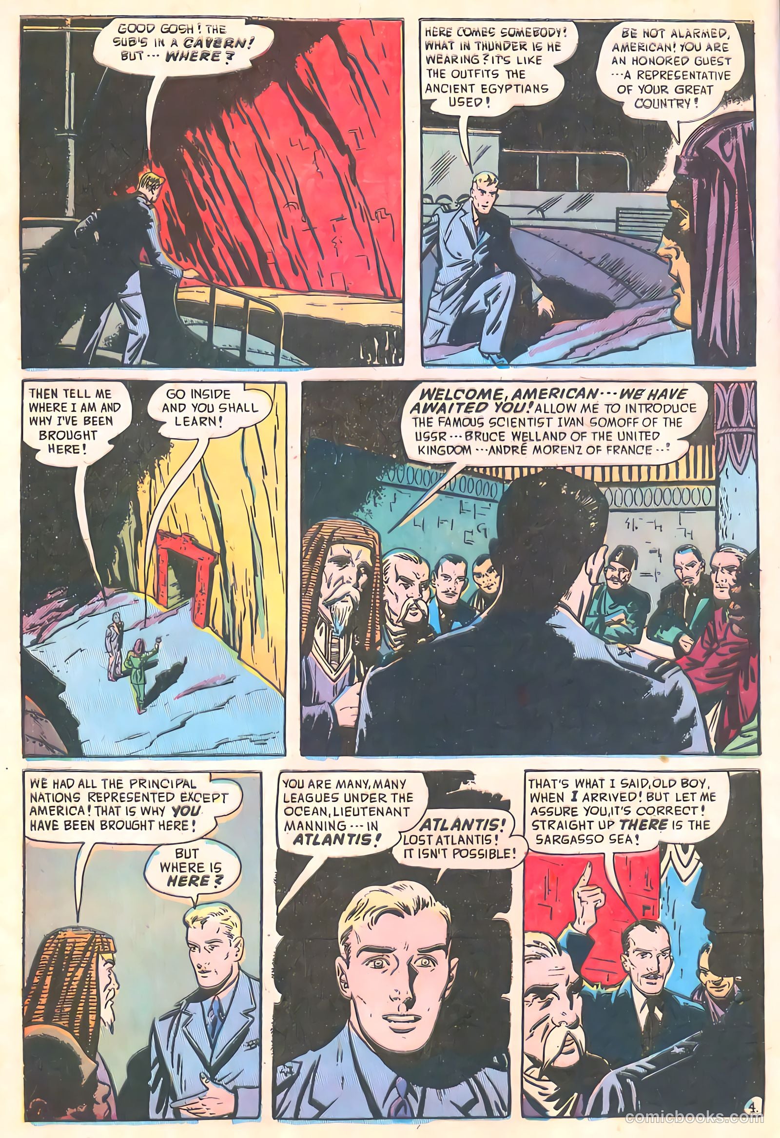 Spy-Hunters #14 (1951) — page 6 of 52