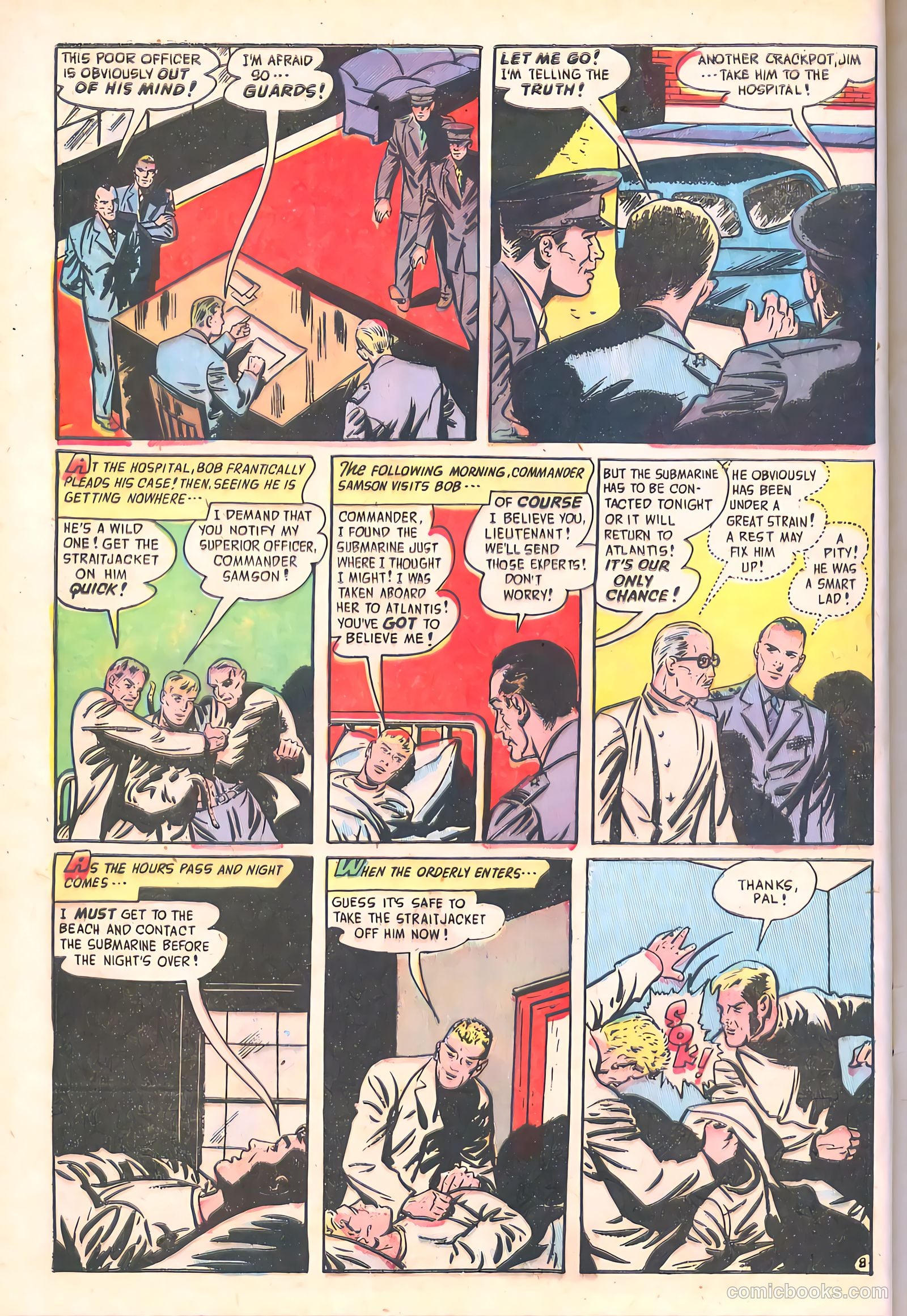 Spy-Hunters #14 (1951) — page 10 of 52